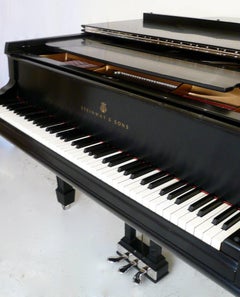 Steinway and Sons Ebony Grand Piano, Model "B"