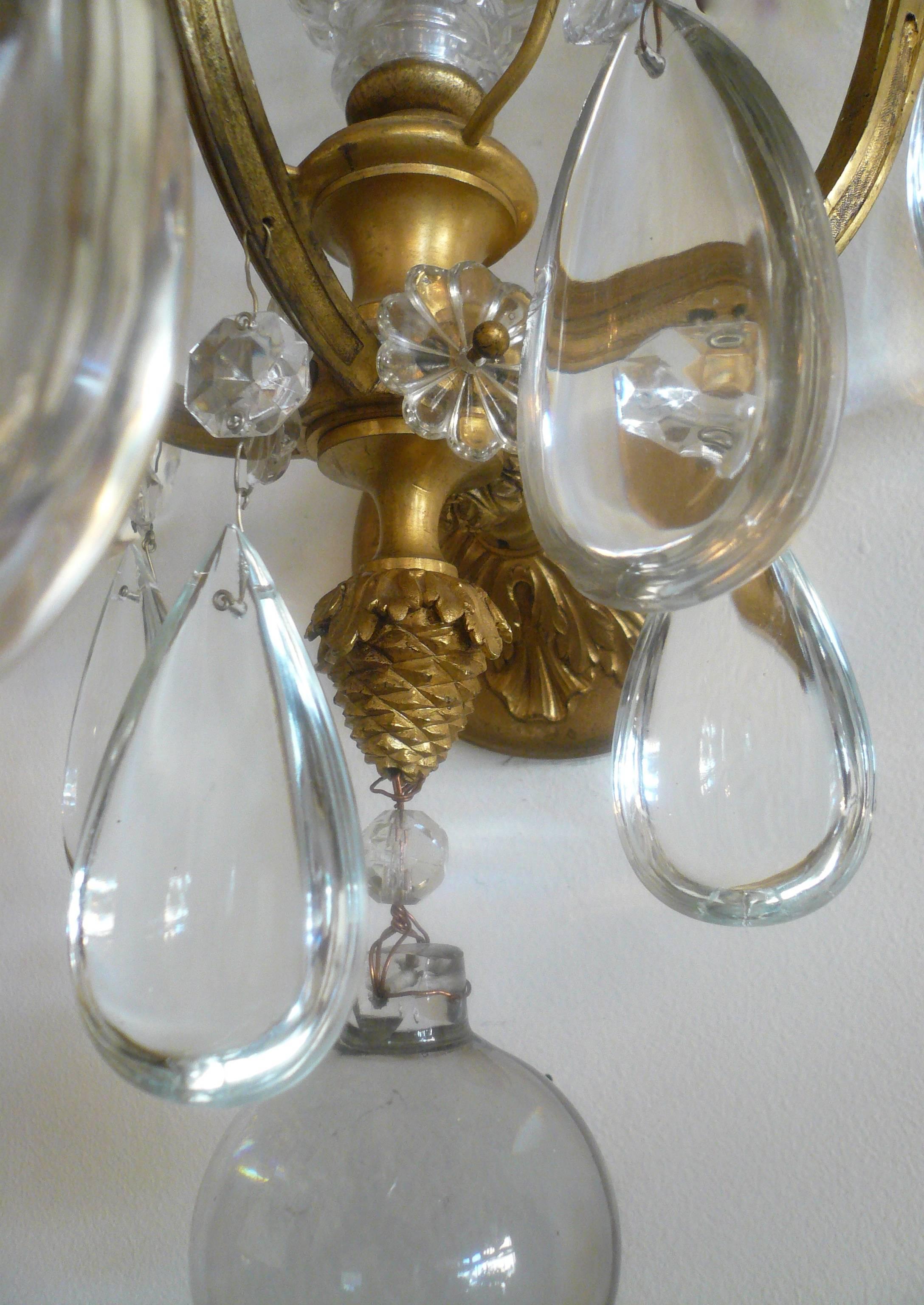 matching chandelier and sconces
