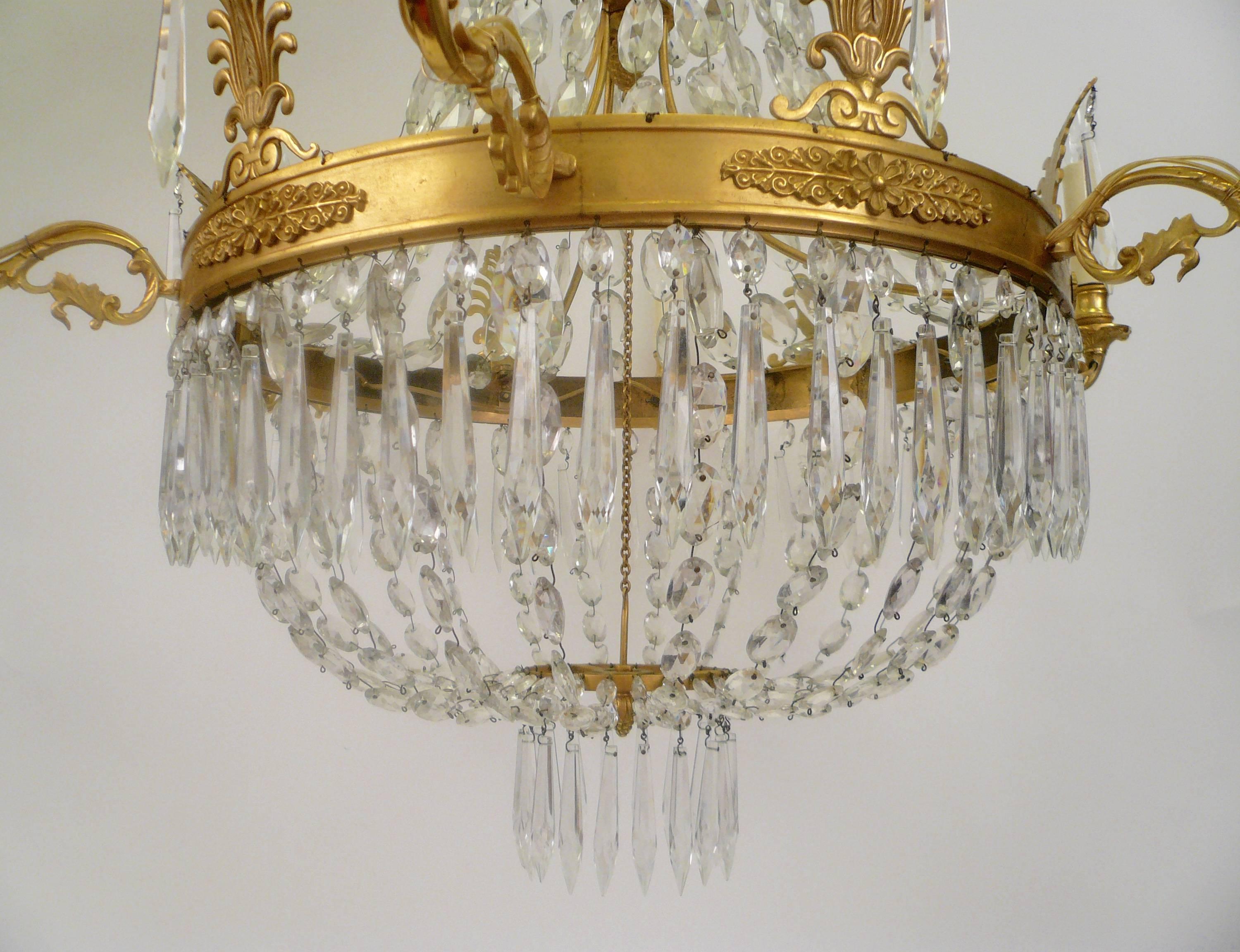 crystal empire chandelier