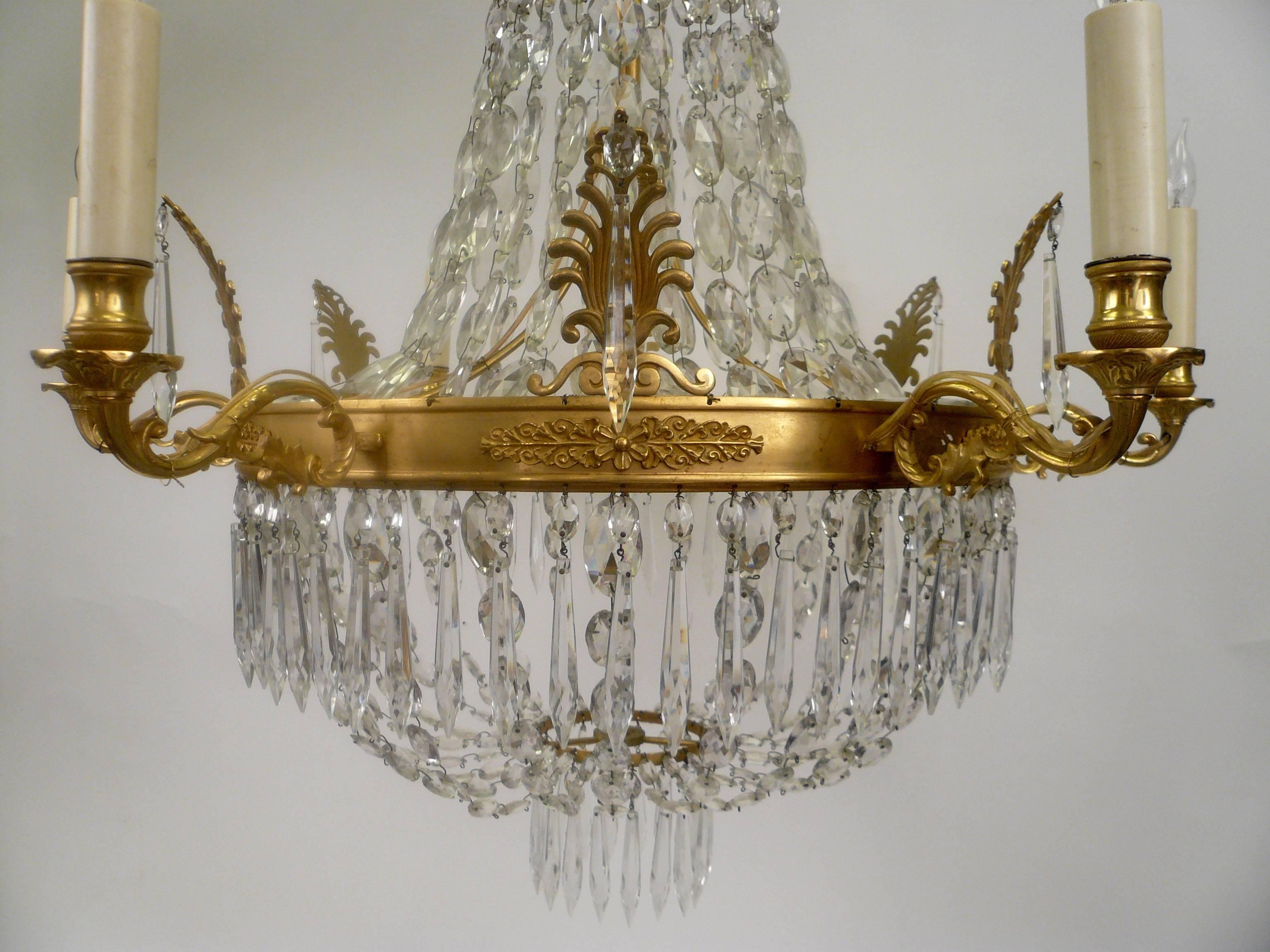 empire style chandeliers