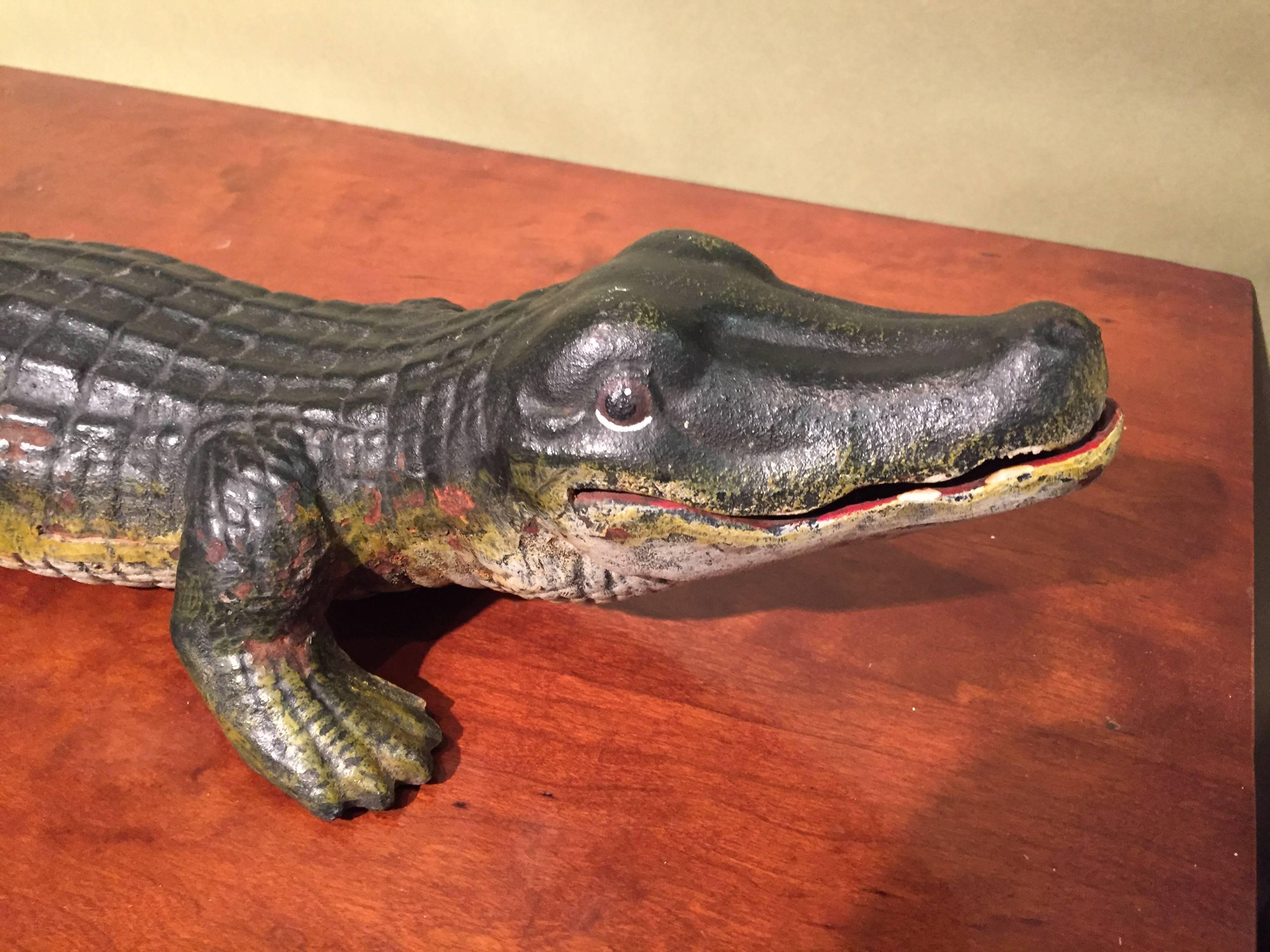 alligator door stop