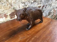 Carved Swiss Early 20th Century Bear
