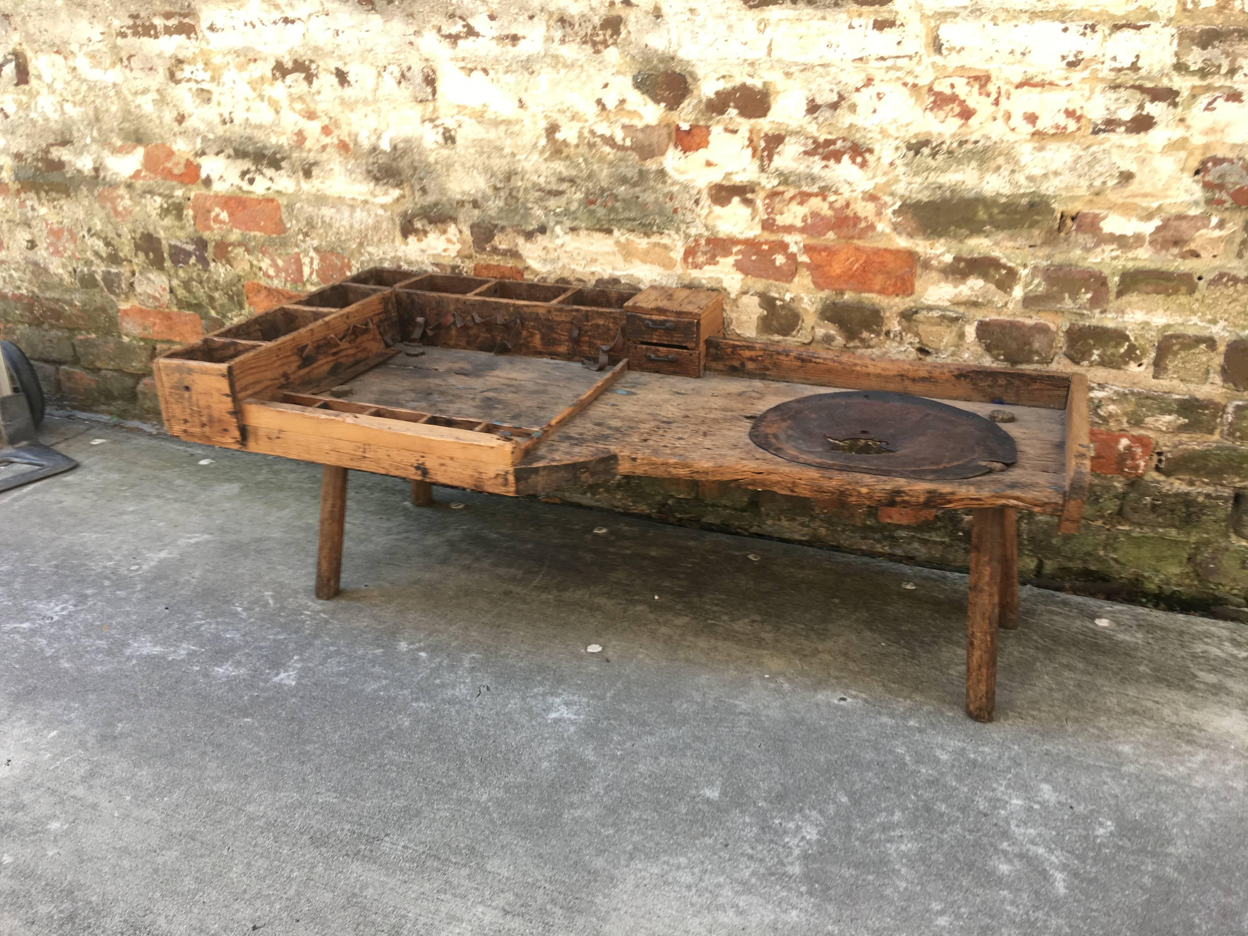 antique cobblers bench