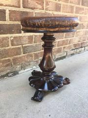Mahogany Cuban Piano Stool, circa 1840