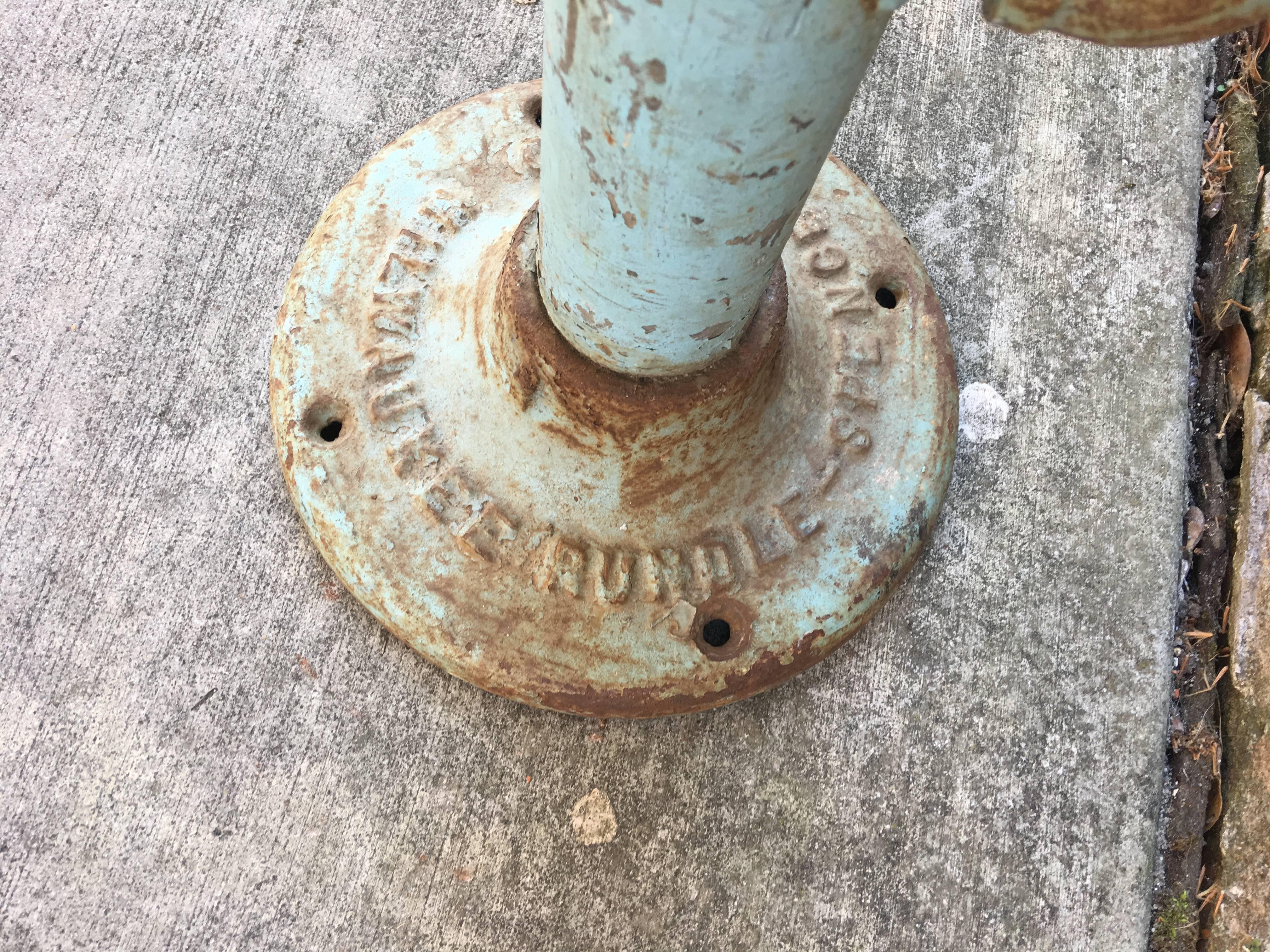 Vintage Water Fountain Milwaukee Rundle Spence Mnfg Co In Good Condition In Charleston, SC