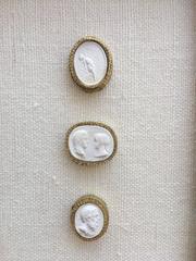 Framed Intaglio's Mounted on Silk