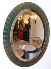 Scalloped Cristal Arte Mirror