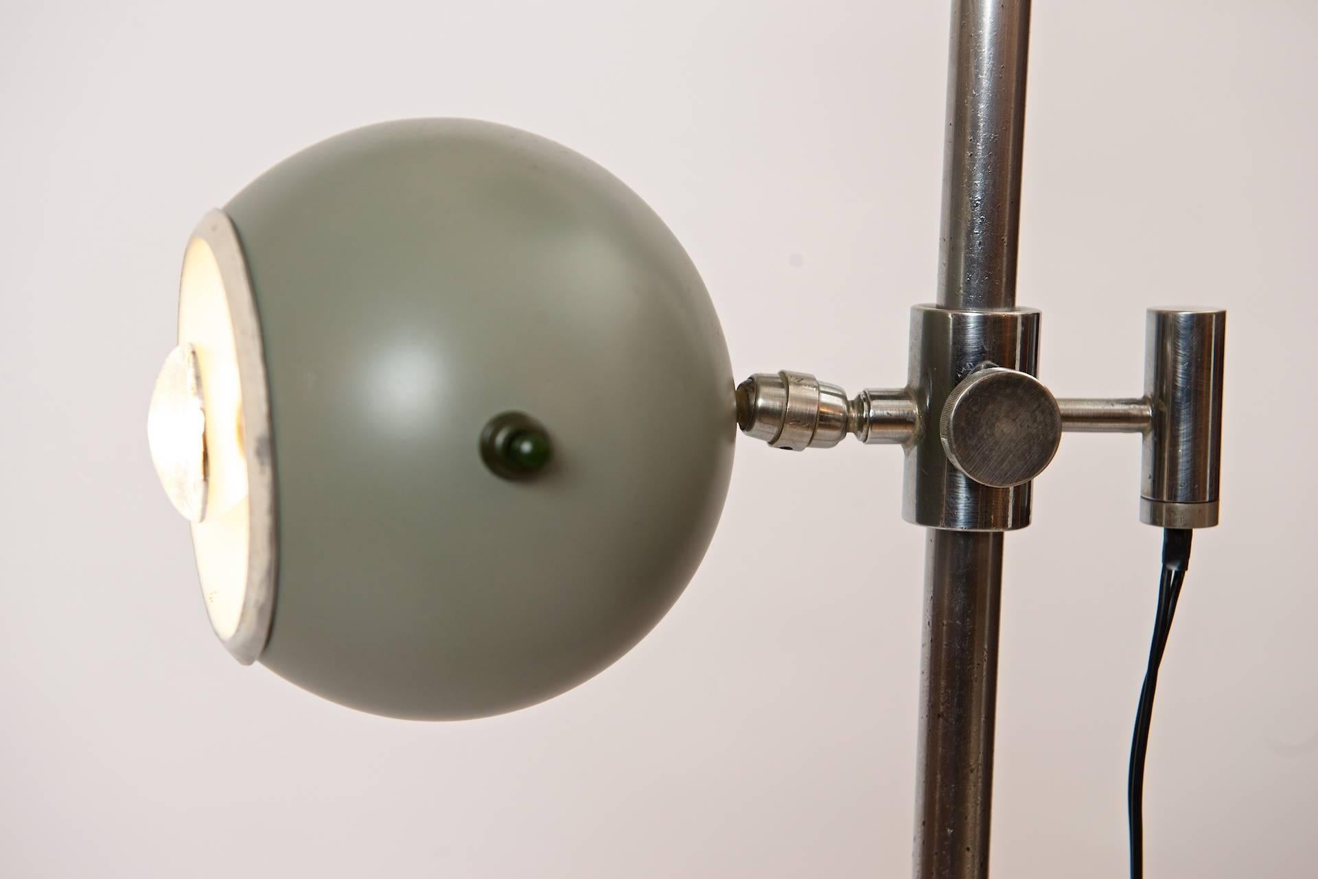 Mid-20th Century Italian Floor Lamp Attributed to O-Luce For Sale