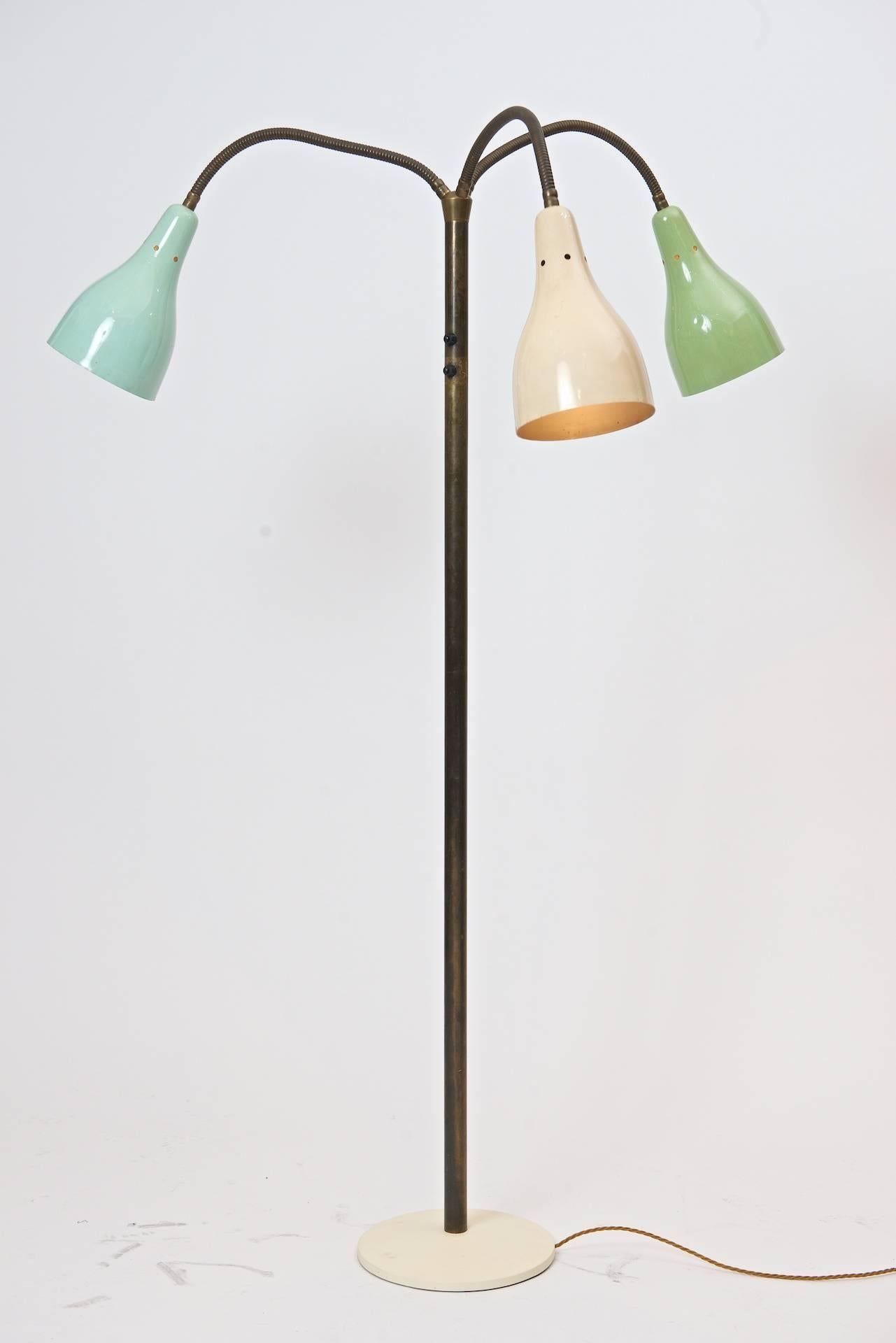 Italian Floor Lamp, circa 1950