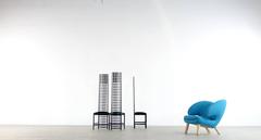 Charles Rennie Mackintosh, Hill House Chair 1902, Cassina I Maestri One of Three