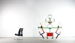 Ettore Sottsass Carlton Shelf, 1981, by Memphis Italy,  Room Divider