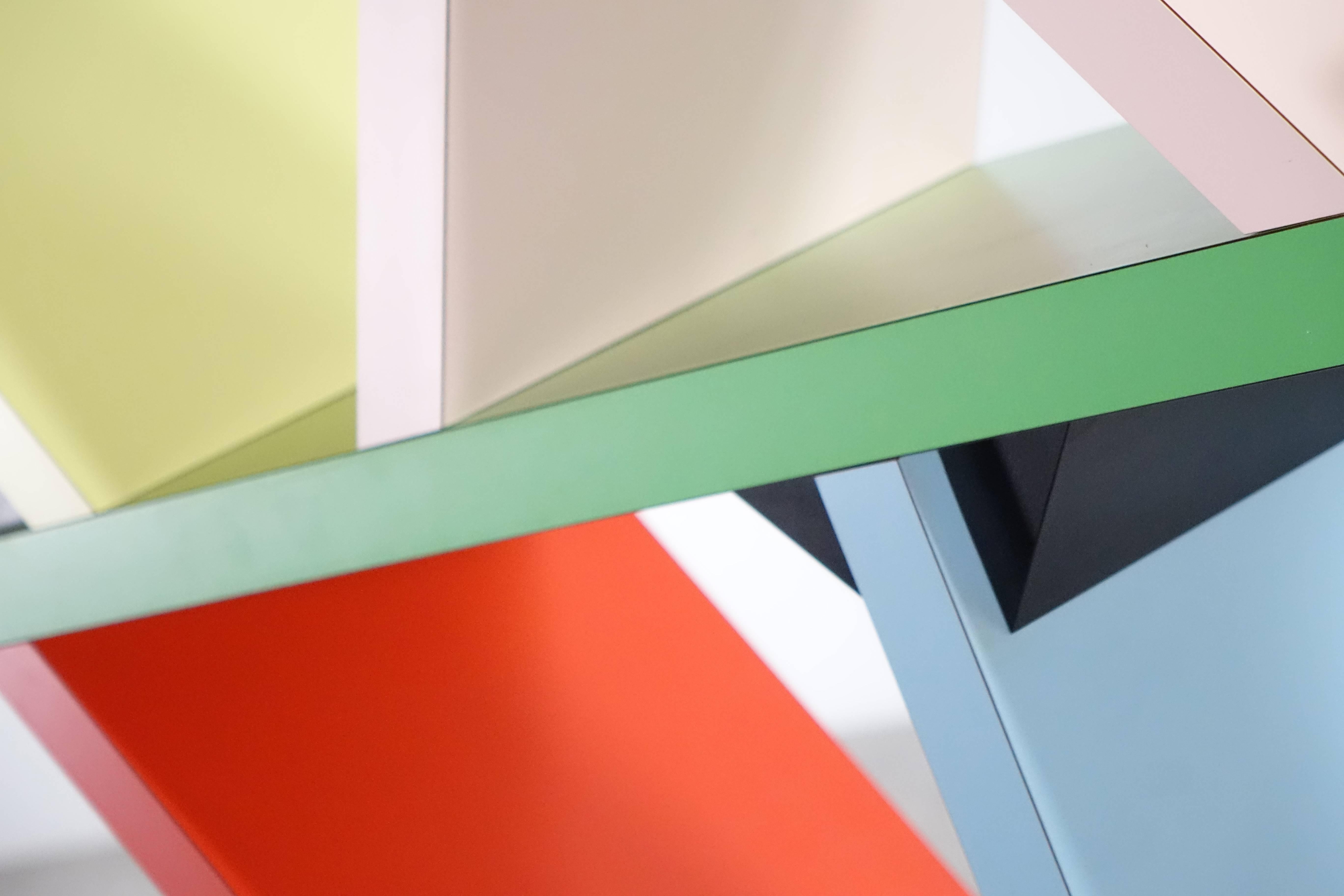 Moderne Ettore Sottsass Carlton Shelf:: 1981:: par Memphis Italie:: Séparation de pièce