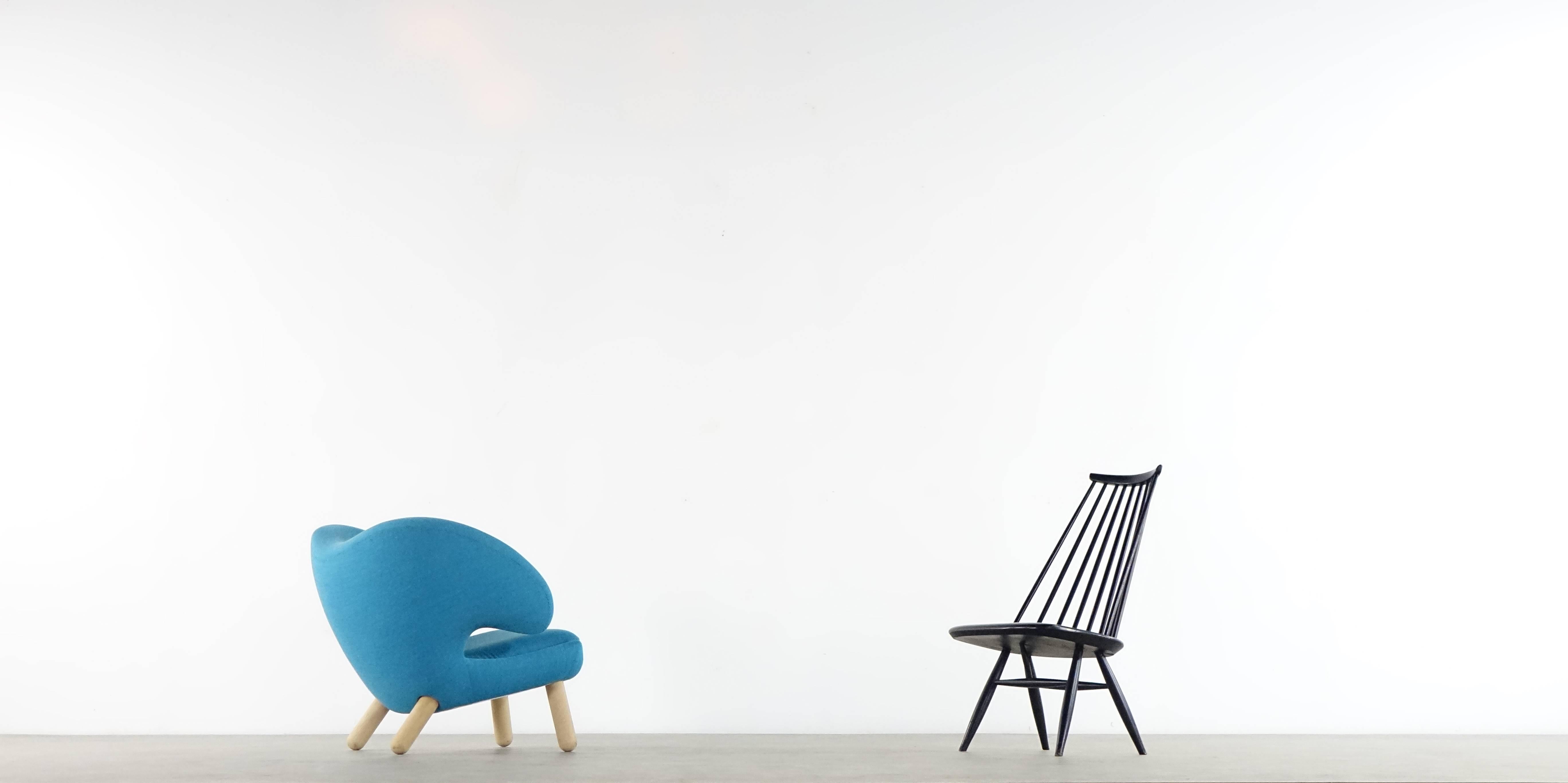 Finnish Mademoiselle Lounge Chair by Ilmari Tapiovaara for Asko, Finland, 1956