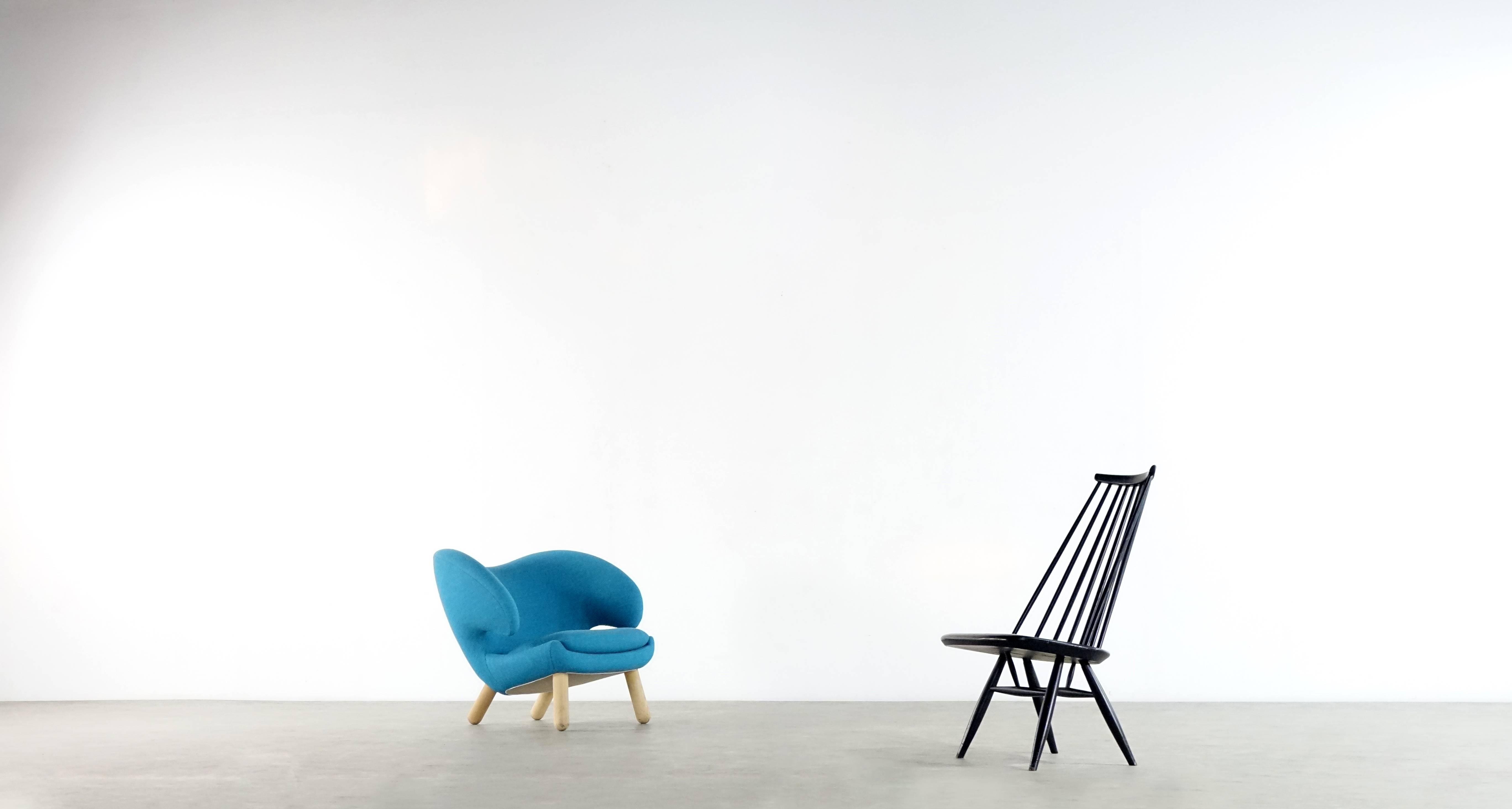 Mid-20th Century Mademoiselle Lounge Chair by Ilmari Tapiovaara for Asko, Finland, 1956