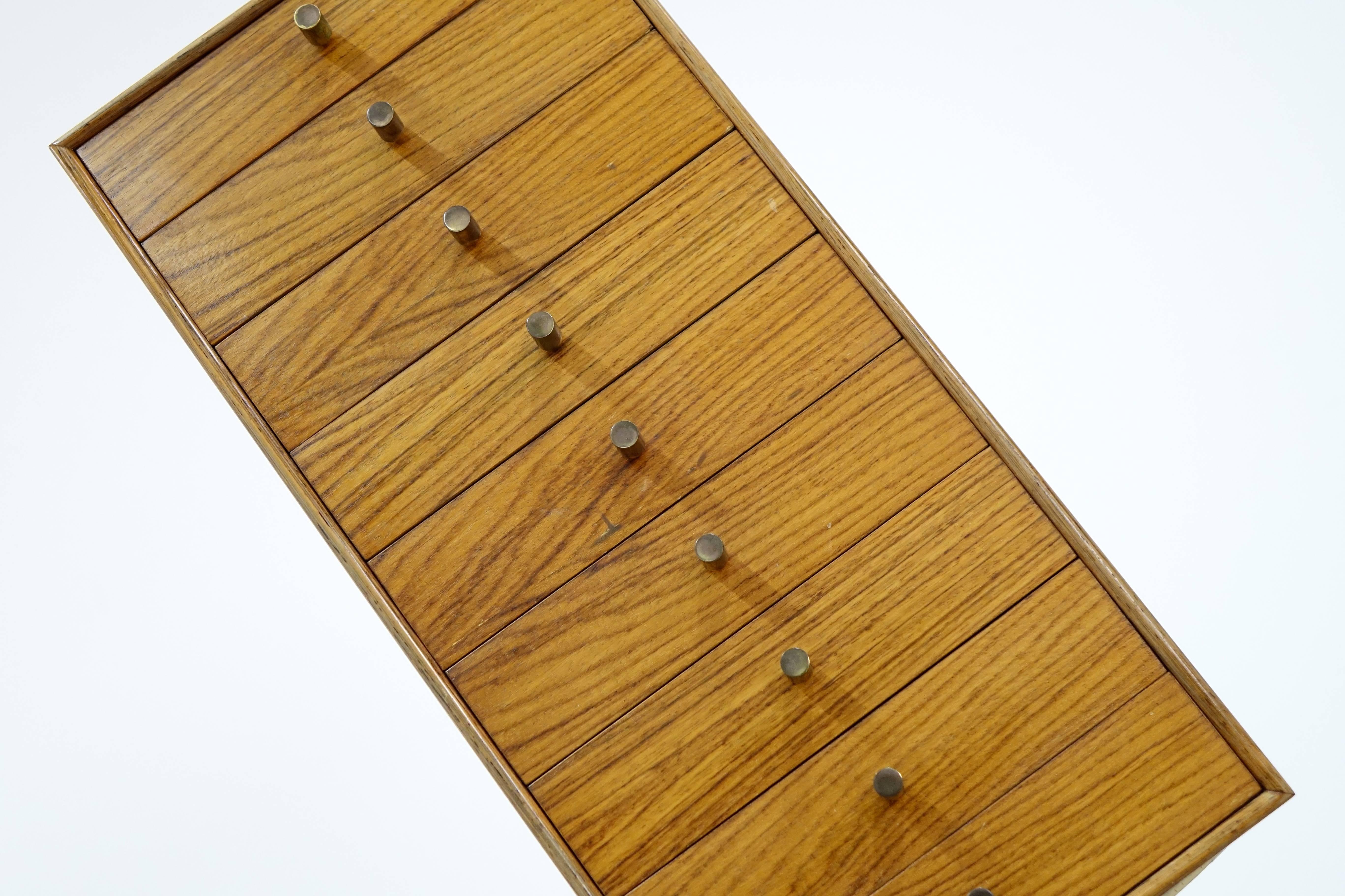 Mid-Century Modern George Nelson, Nine-Drawer Miniature Chest, 1952 for Herman Miller
