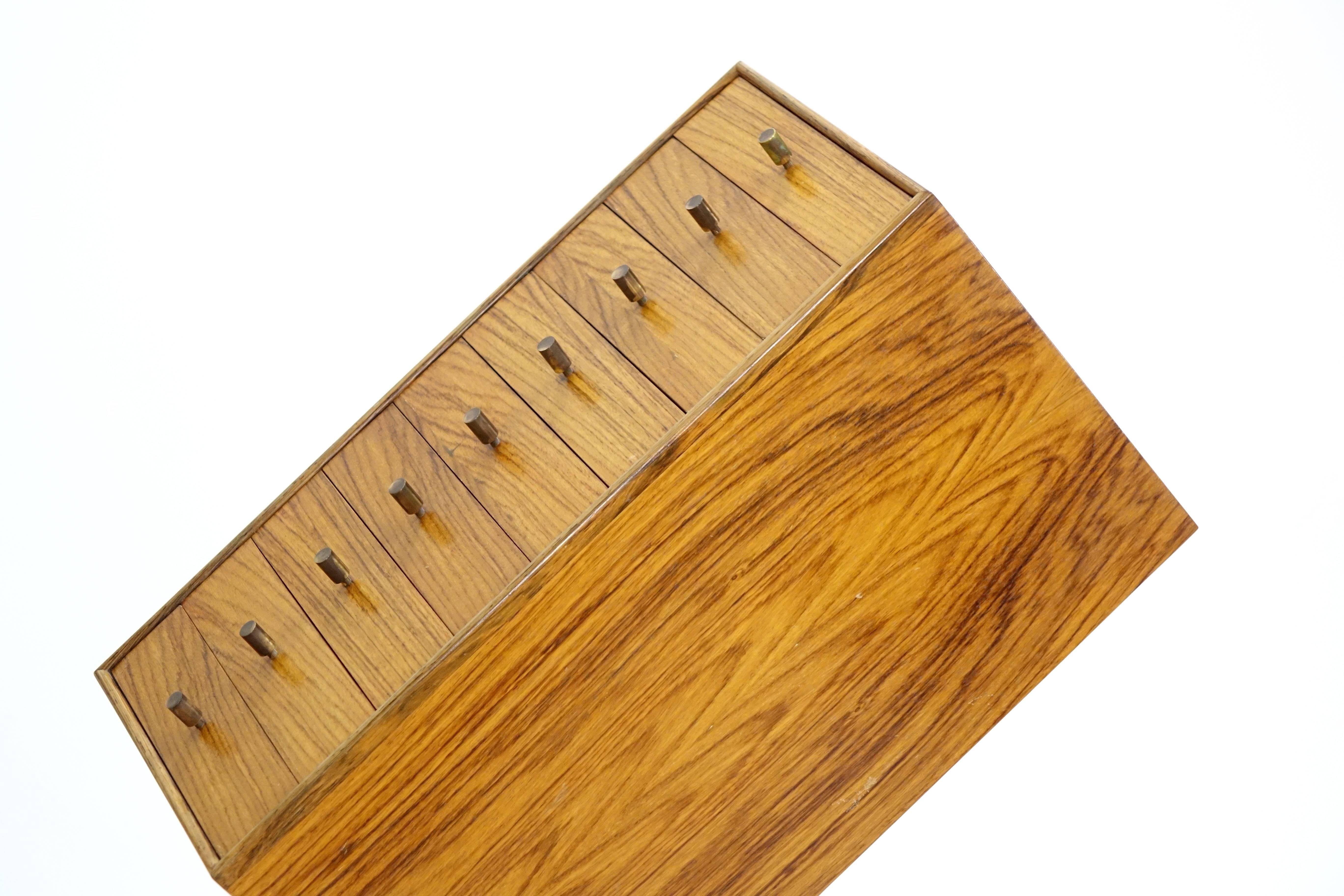 George Nelson, Nine-Drawer Miniature Chest, 1952 for Herman Miller In Excellent Condition In Munster, NRW