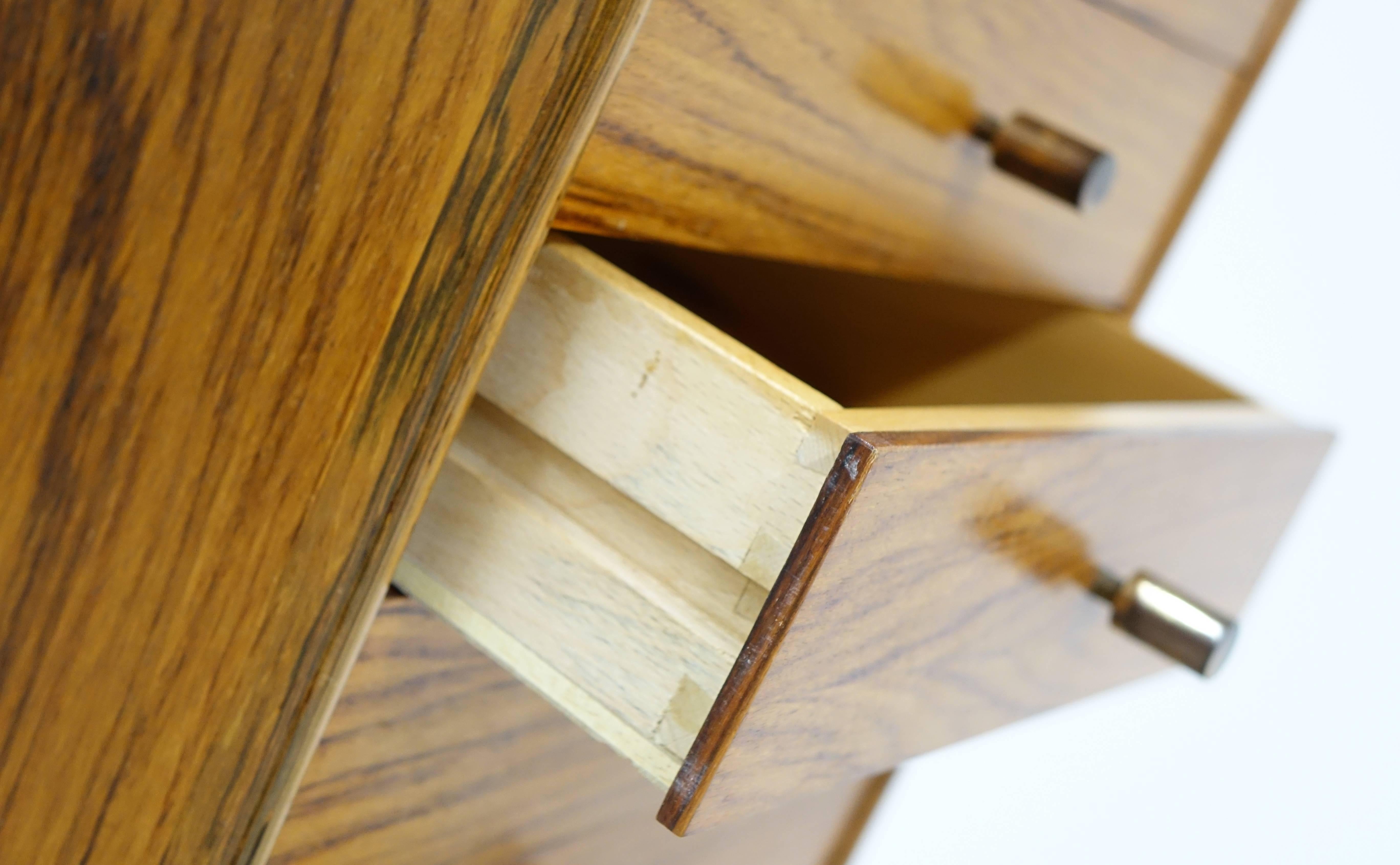 Rosewood George Nelson, Nine-Drawer Miniature Chest, 1952 for Herman Miller