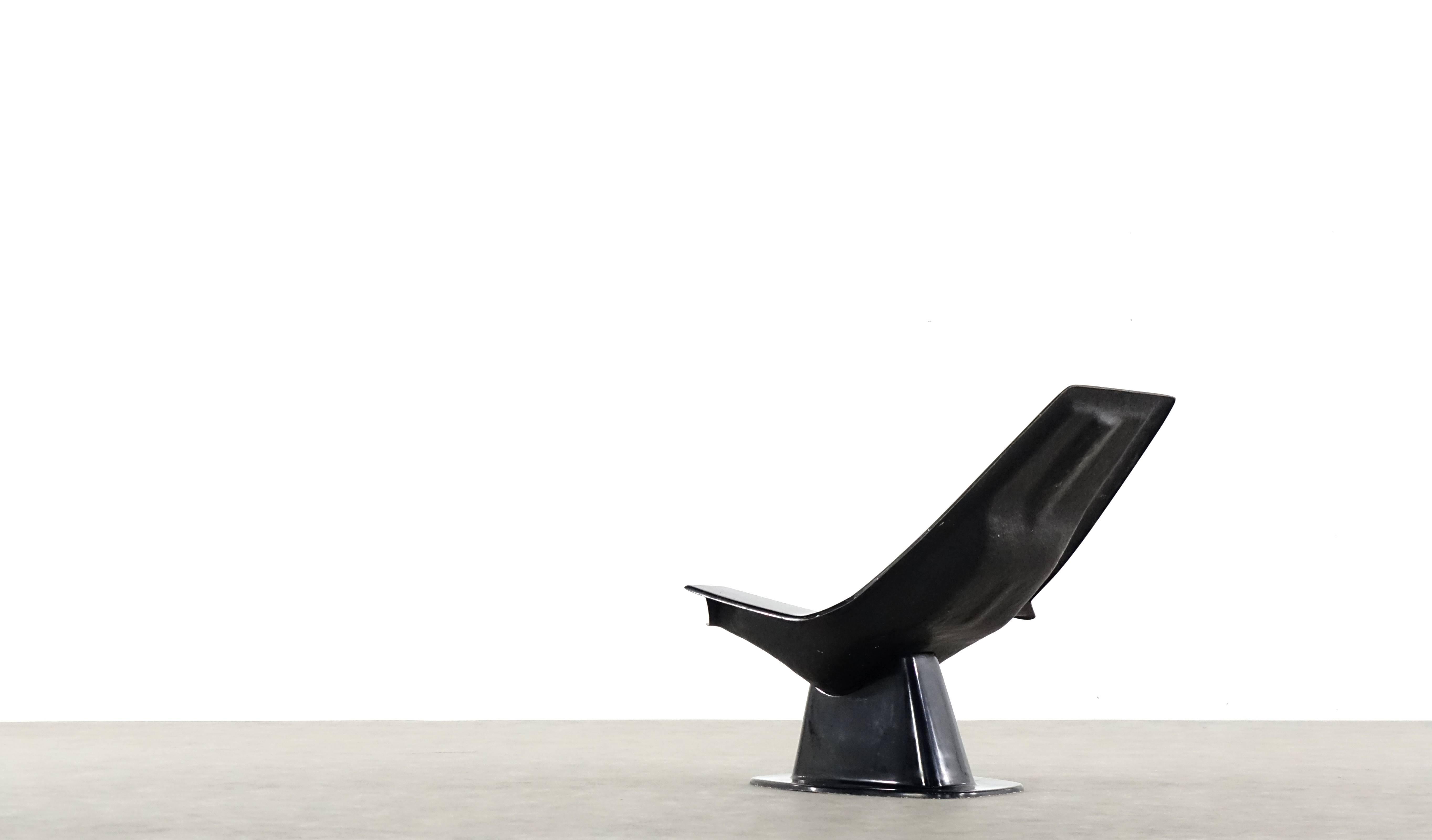 Charles Zublena 1968:: Chaise longue de piscine:: Edition Les Plastiques De Bourgogne 2