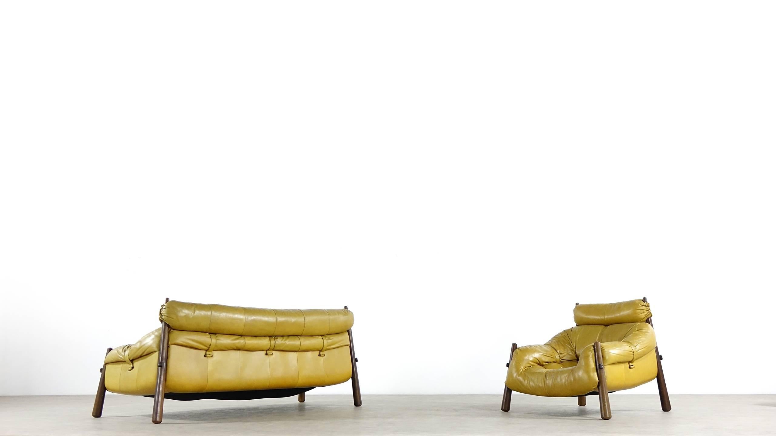 Brazilian Lounge Three-Seat Sofa by Percival Lafer for Lafer S.A. 1958 2
