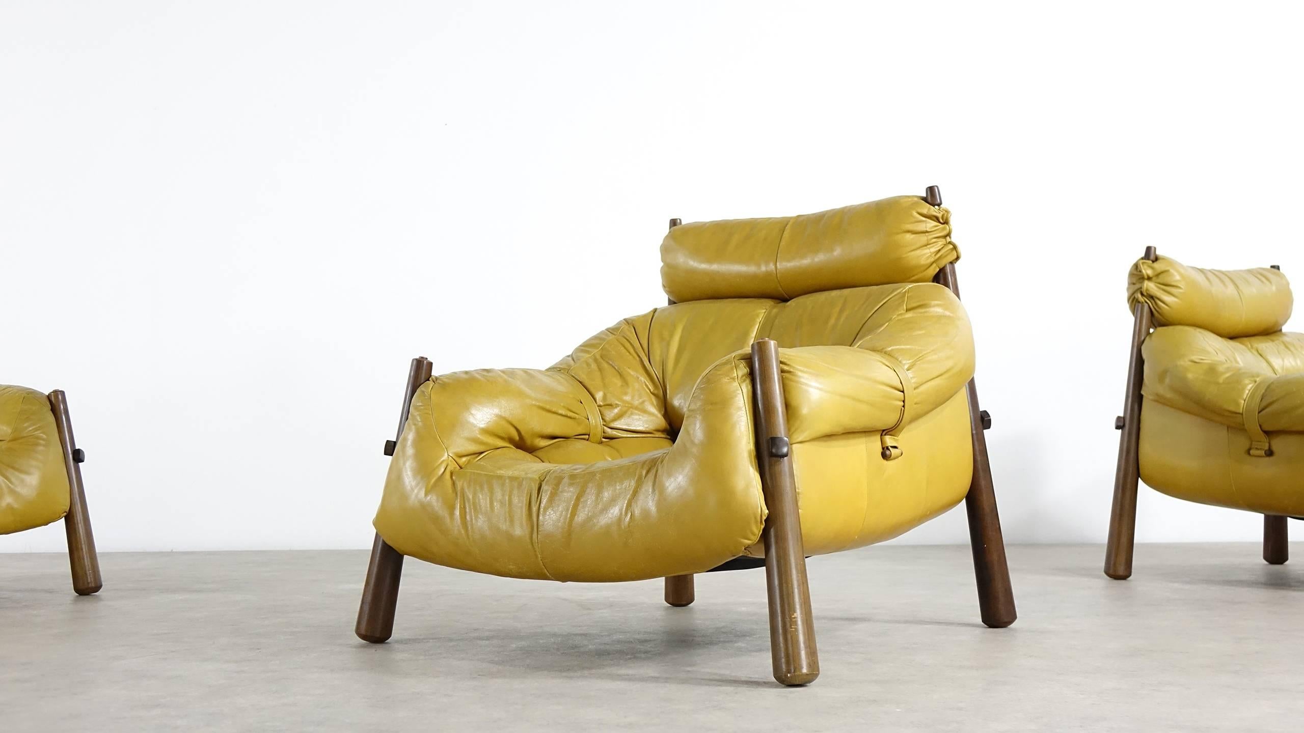 Brazilian Lounge Three-Seat Sofa by Percival Lafer for Lafer S.A. 1958 5