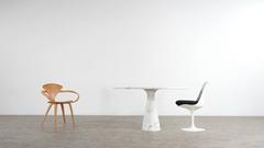 Angelo Mangiarotti Marble Dining Table, 1969 by Skipper, Italy