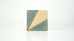 Cubo invertible Firmado, coloreado y hecho a mano por Paul Schatz, 1898-1979