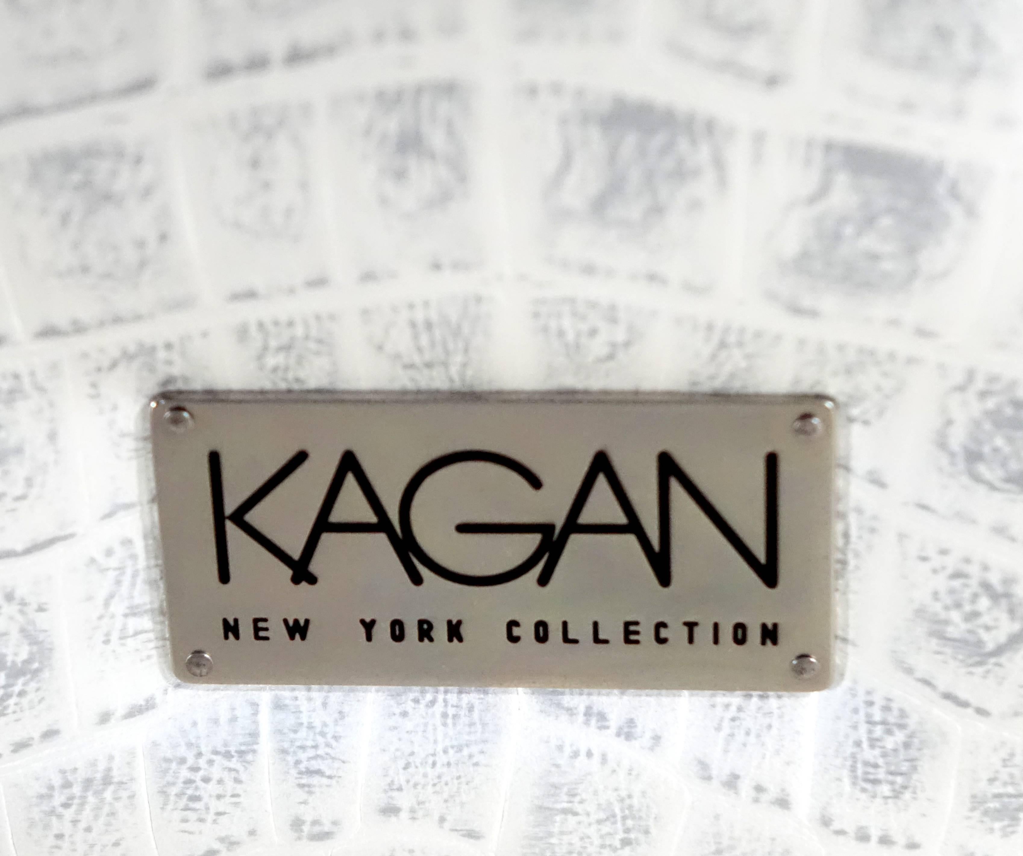 Leather Extraordinary Vladimir Kagan I Fendi Broadway Lounge Chair New York Collection