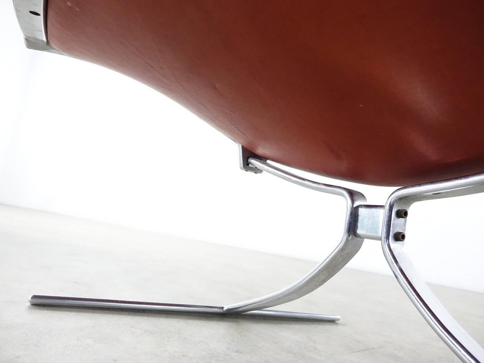 Mid-20th Century Kill International 5 Skater Model FK 710 Lounge Chairs Design Fabricius Kastholm