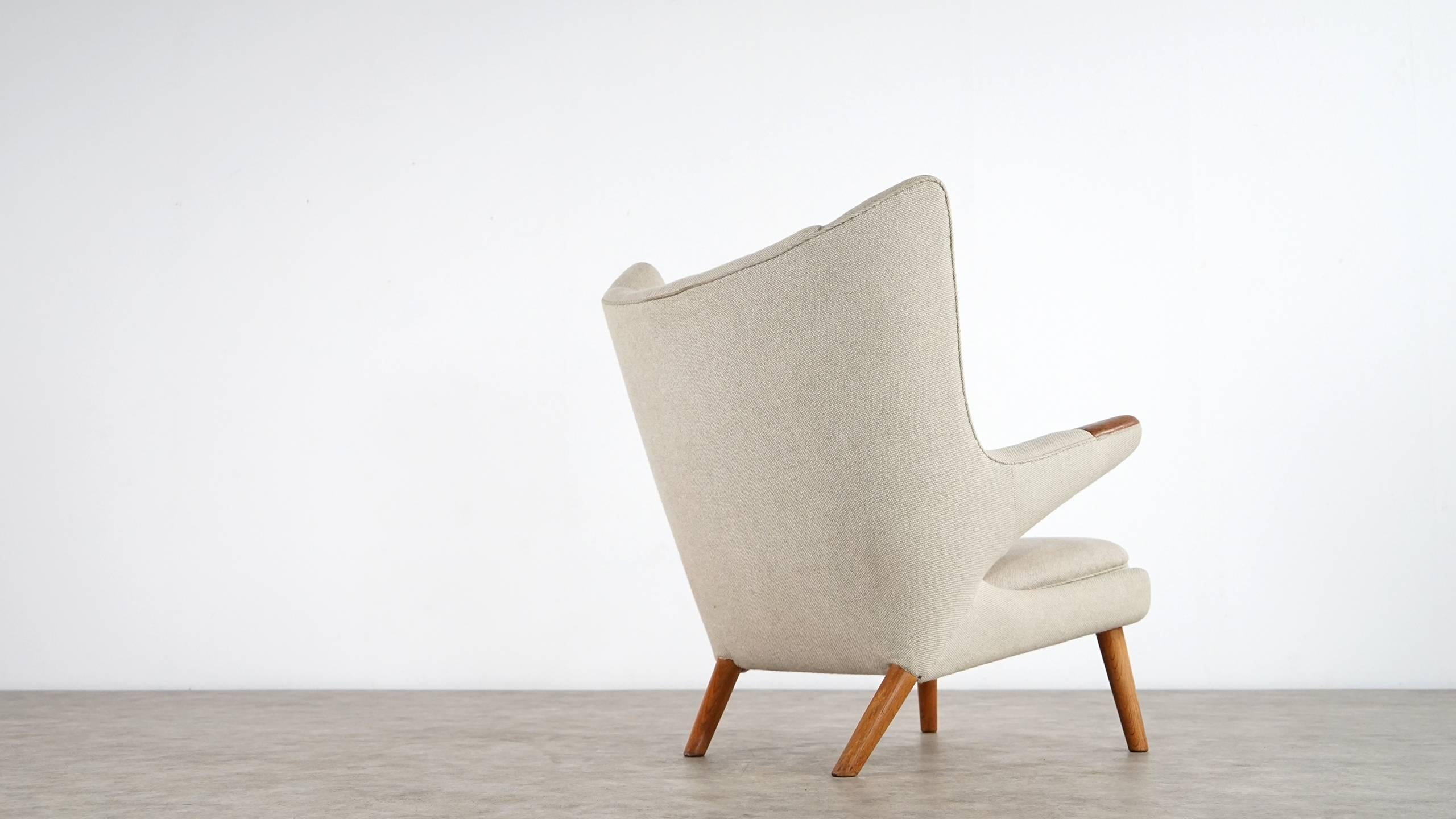 Hans J. Wegner Papa Bear Easy Chair by AP Stolen Model AP90, 1951 1