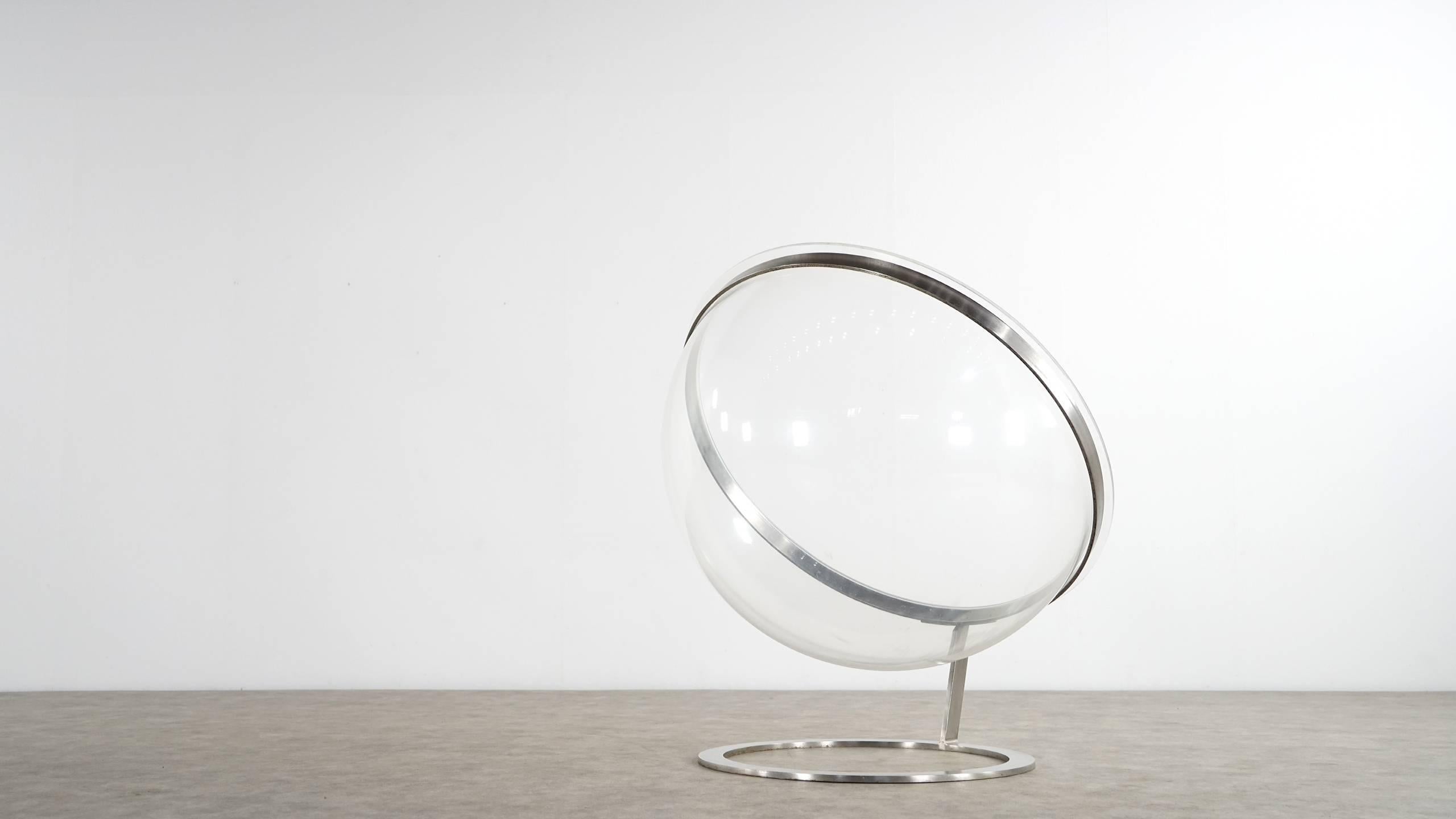 Christian Daninos, Sphere Lounge Chair, Edited 19968 by Formes Nouvelles Bubble 1