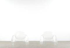 Unique Rossi Molinari for Totem Lounge Chairs from Italy 1966