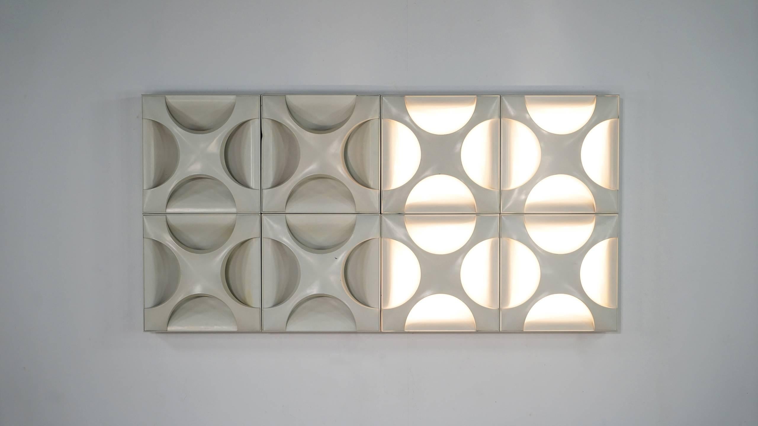 Oyster Light Sculpture, 1968 For Staff, Germany, D Witte And Oyster Light Sculpture, 1968 For Staff, Germany, D Witte And