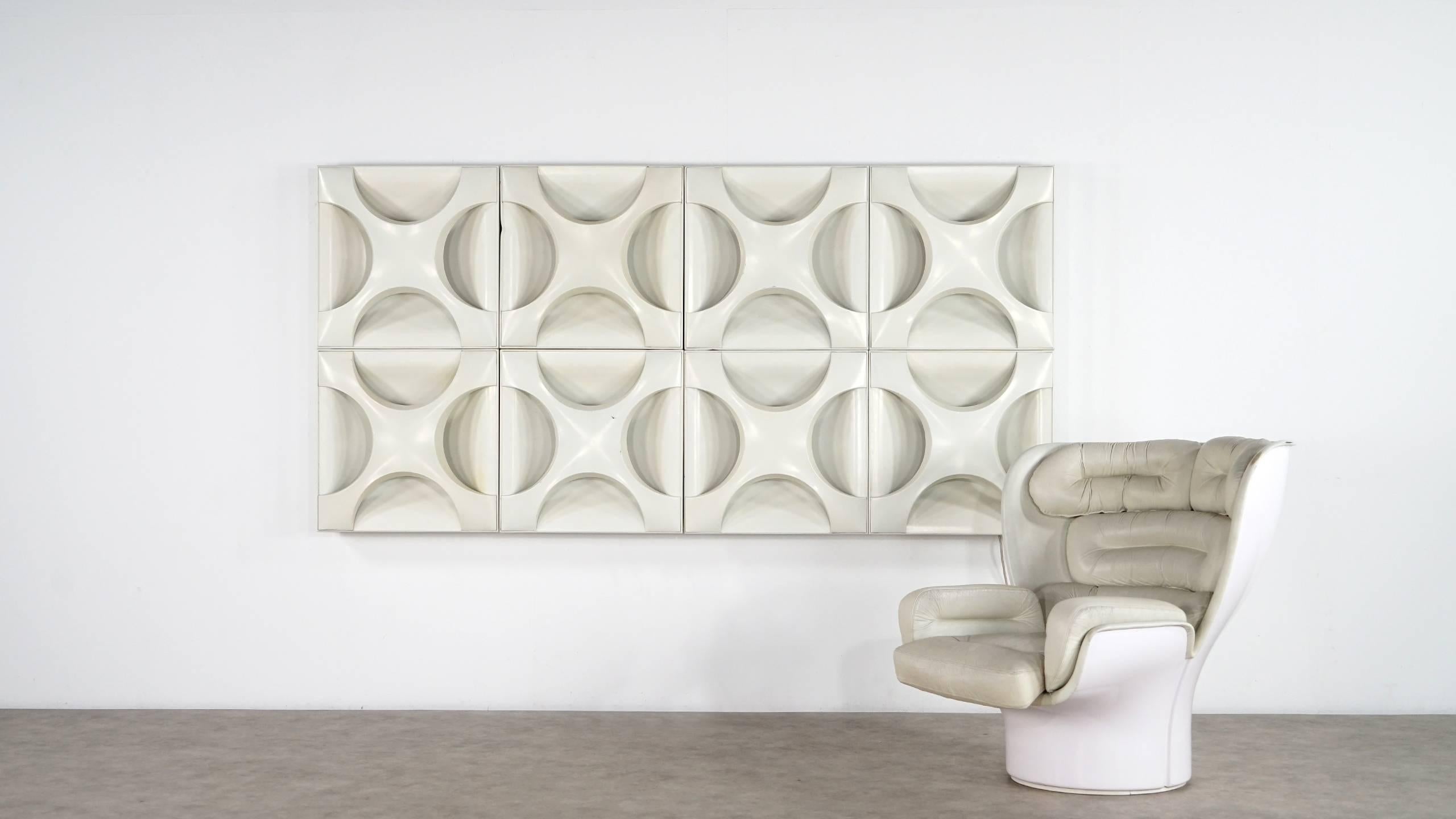 Oyster Light Sculpture, 1968 For Staff, Germany, D Witte And Oyster Light Sculpture, 1968 For Staff, Germany, D Witte And