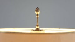 Pineapple Brass Lamp Attributed to Maison Charles