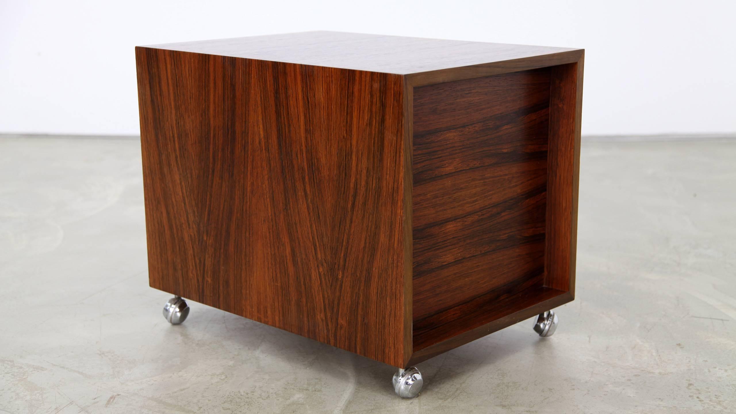 Wood Bodil Kjaer, rare Desk with Chest and Sideboard, Denmark, circa 1959