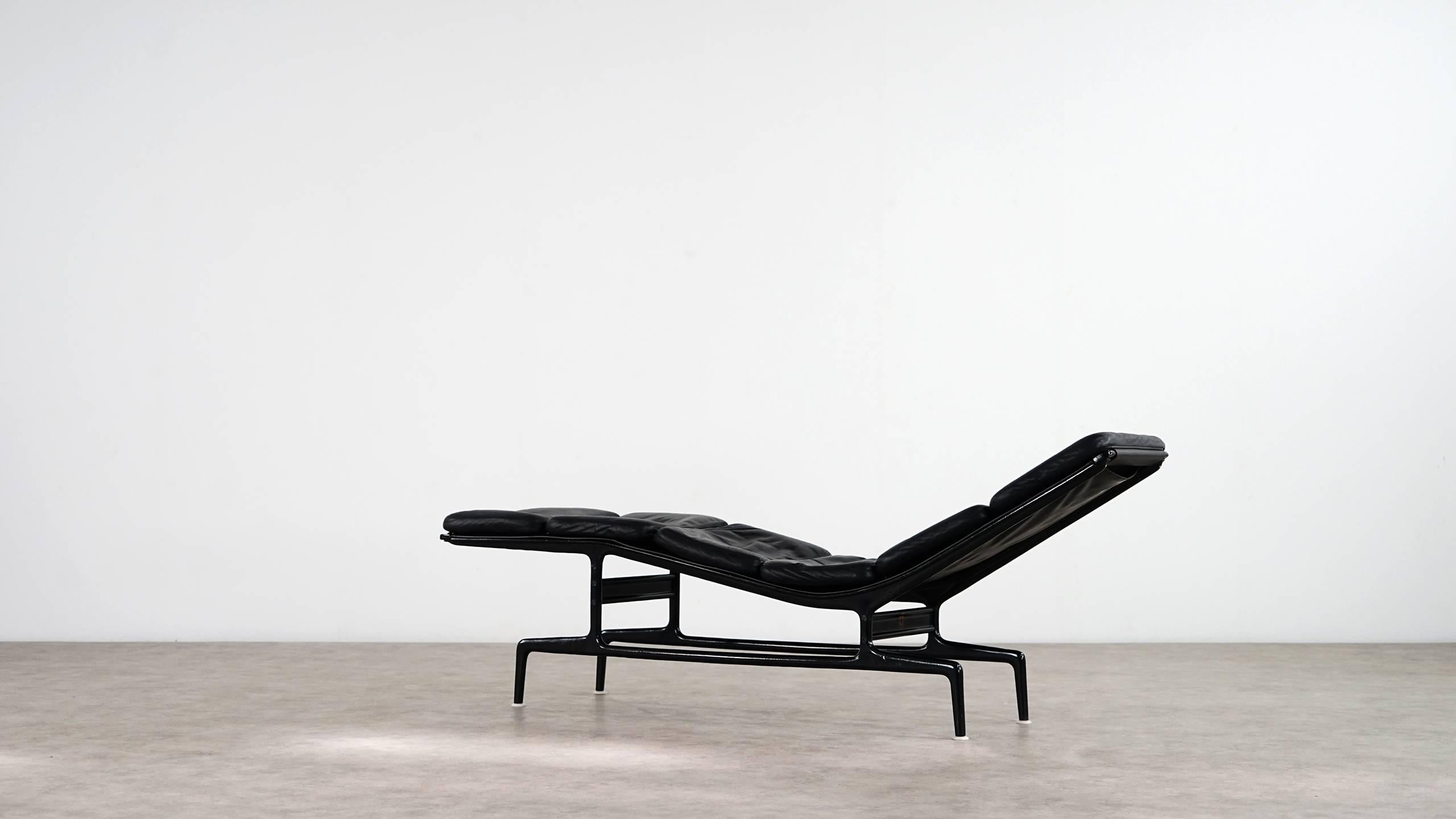 Charles Eames Softpad Chaise, Daybed 1968 Herman Miller for Billy Wilder In Excellent Condition In Munster, NRW