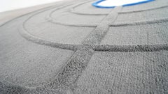 Flower Rug, 1974 by Sigrid Wylach, Knoll International for Eero Saarinen Table