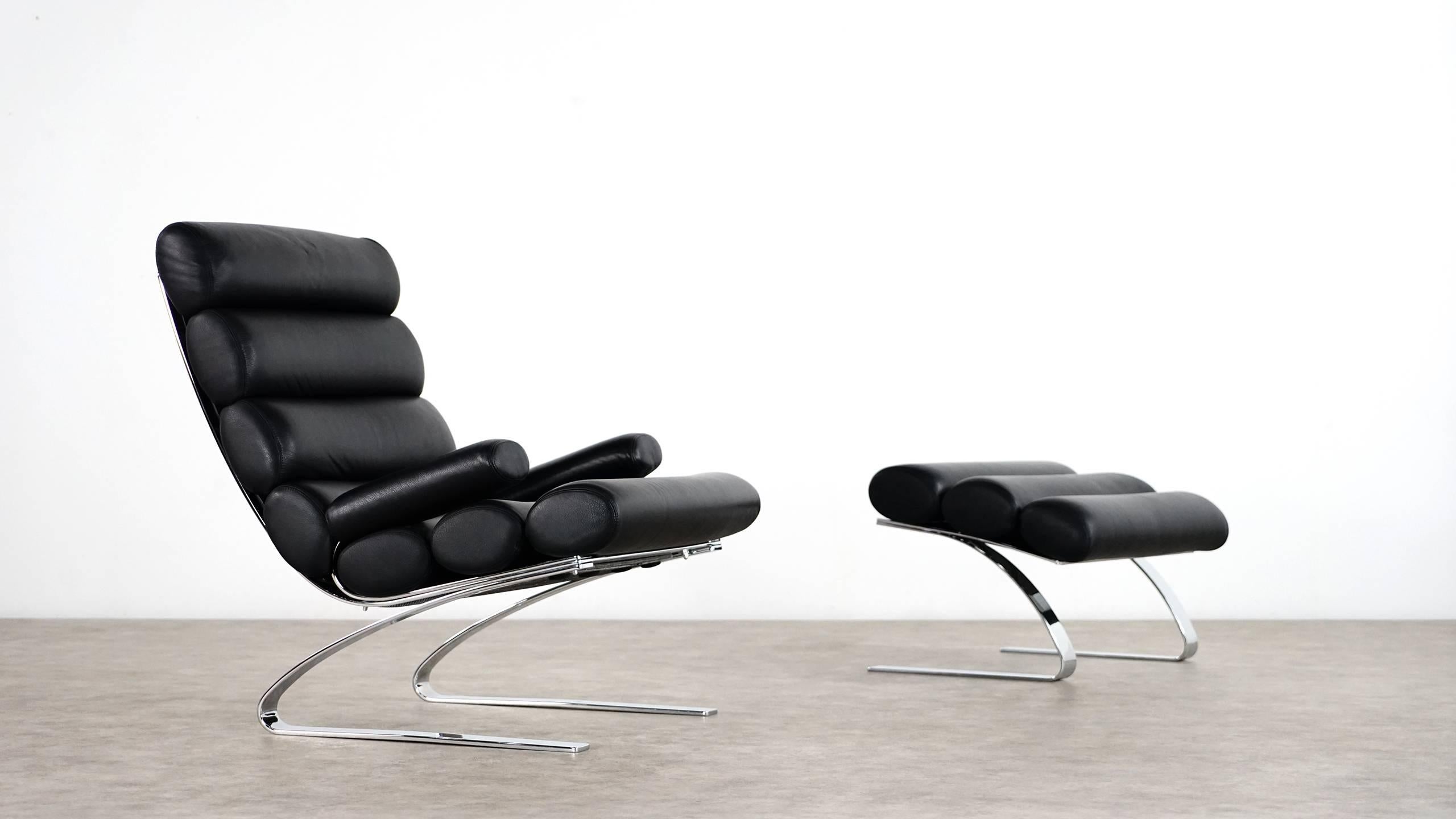 COR Sinus Lounge Chair & Ottoman 2015 Edition:: 1976 von R. Adolf & H. Schröpfer 1