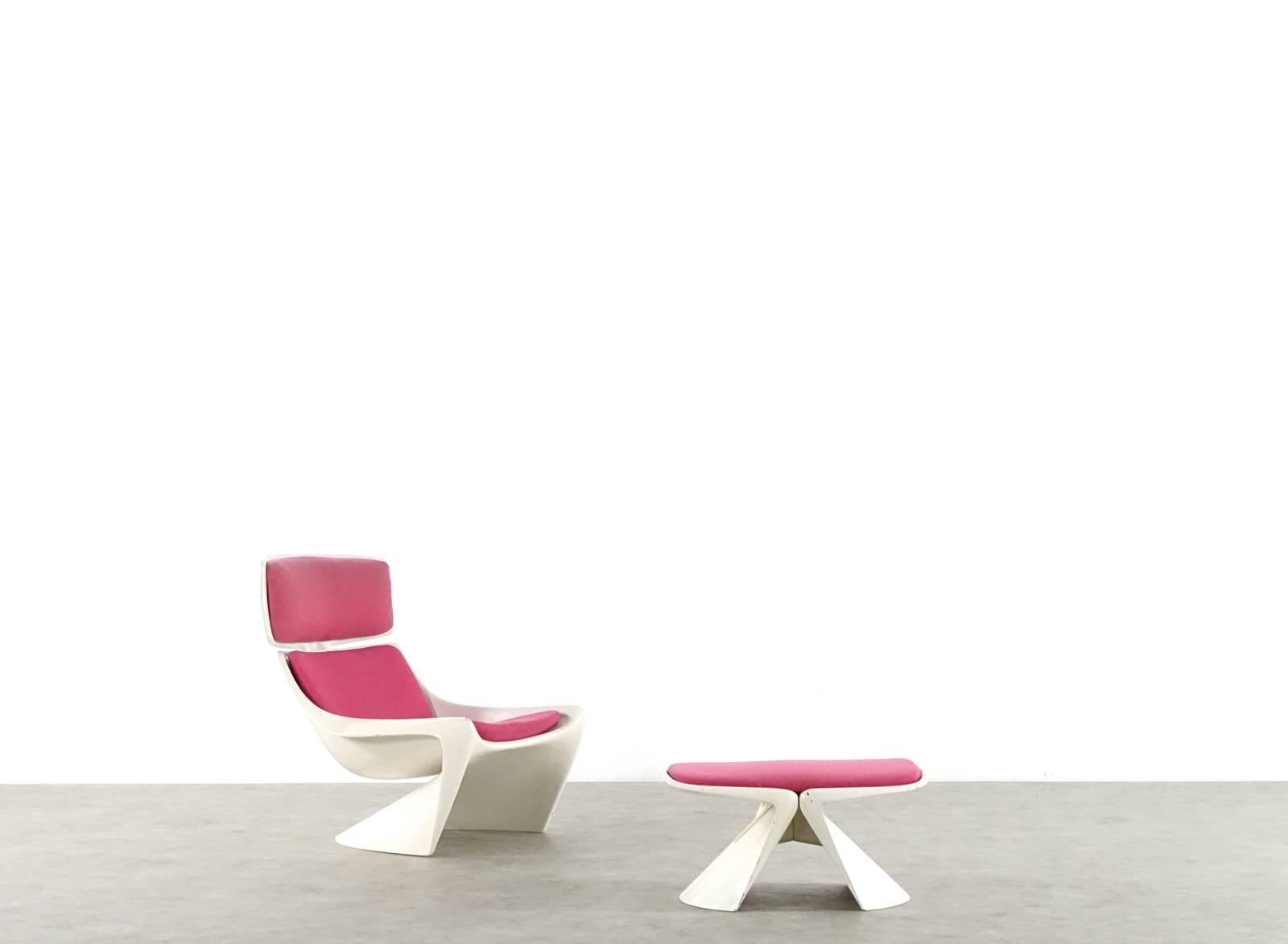 Steen Ostergaard Lounge Chair, Meteor for Cado In Good Condition For Sale In Munster, NRW
