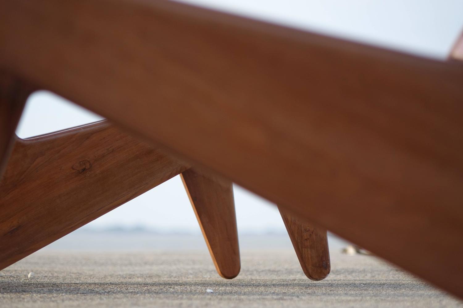 Pierre Jeanneret, Pair of Kangourou Lounge Chair from Chandigarh, India