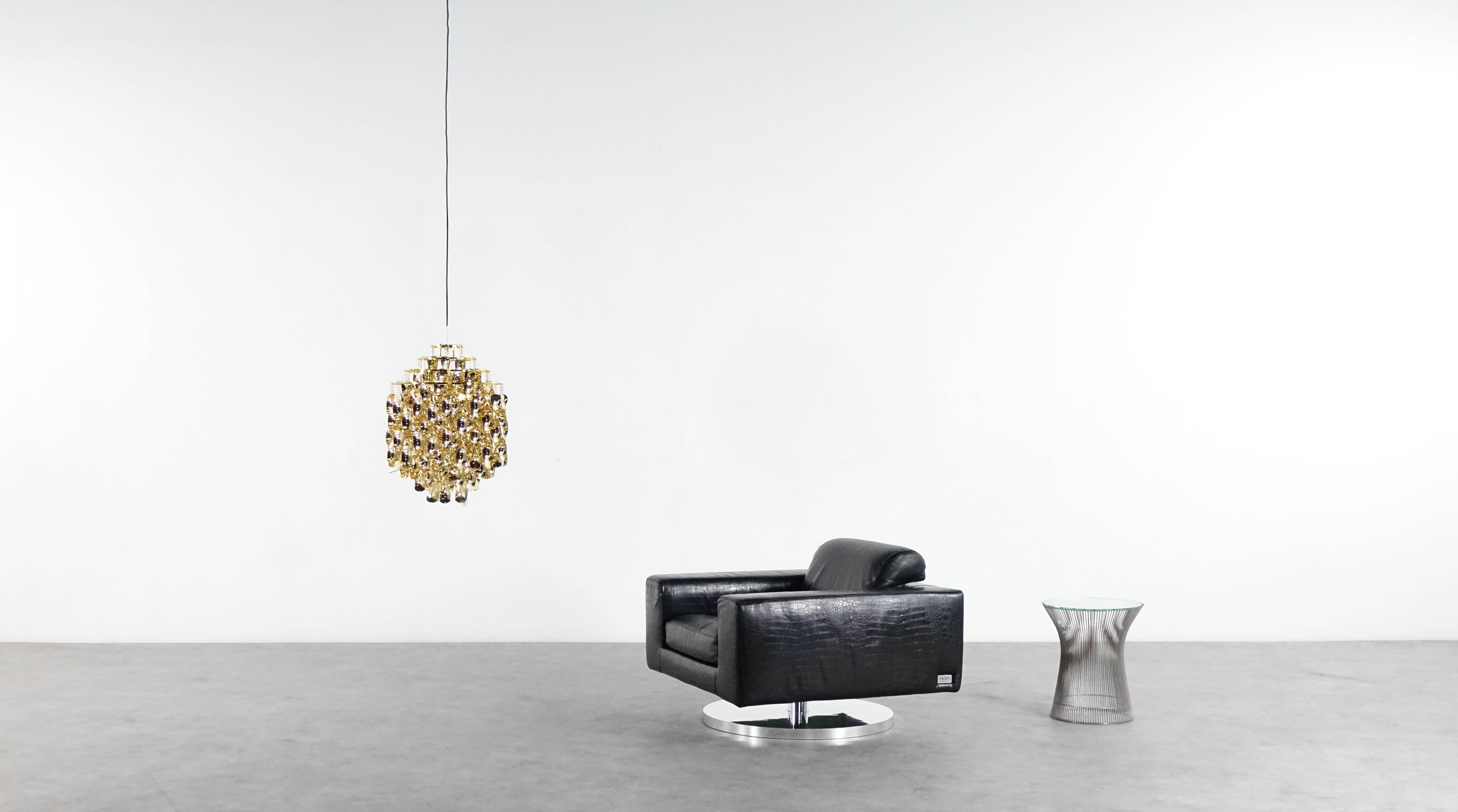 Vladimir Kagan New York Collection Lounge-Drehstuhl:: 1969:: Directional (amerikanisch)
