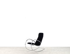 Prof. Ulrich Bohme Sedia a dondolo per Thonet S 826
