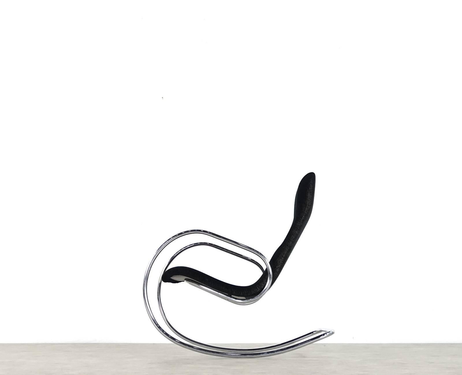 Prof. Ulrich Bohme Rocking Chair for Thonet S 826 1