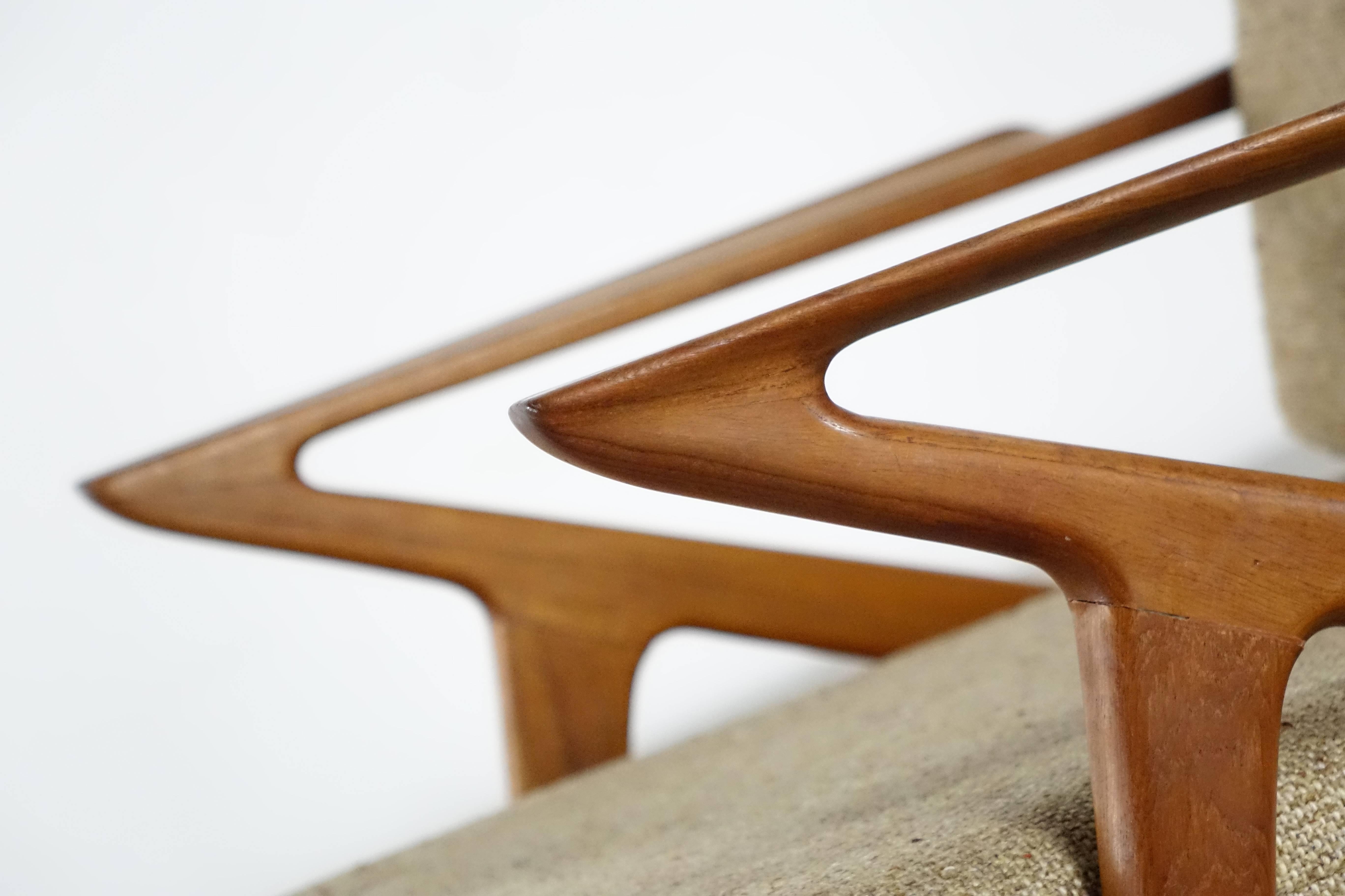 Mid-20th Century Poul Thorsbjerg Jensen, Z Easy Lounge Chair Teak by Selig, Denmark Modern 1969