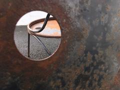 Mathieu Matégot, Early Pair of Copacabana Easy Chair by Atelier Matégot, 1955