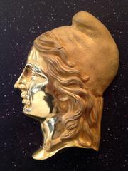 Early 19th Century Ormolu Profile of the God Paris Wearing a Phrygian Cap