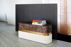 “Pli, ” Bench by Elliott Barnes, Created for AD Intérieurs, 2013