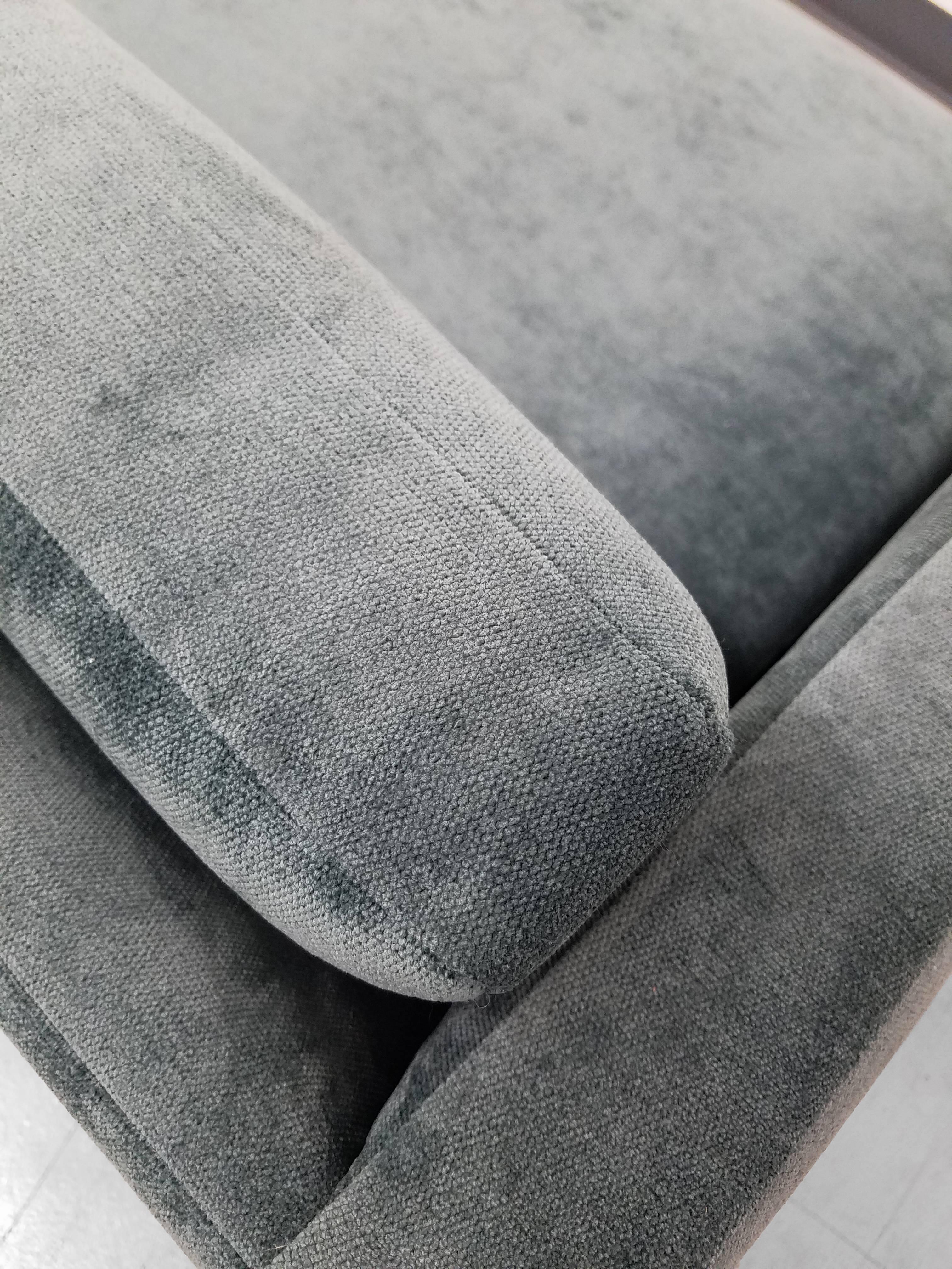 20th Century Mid-Century Tuxedo Sofa by Milo Baughman
