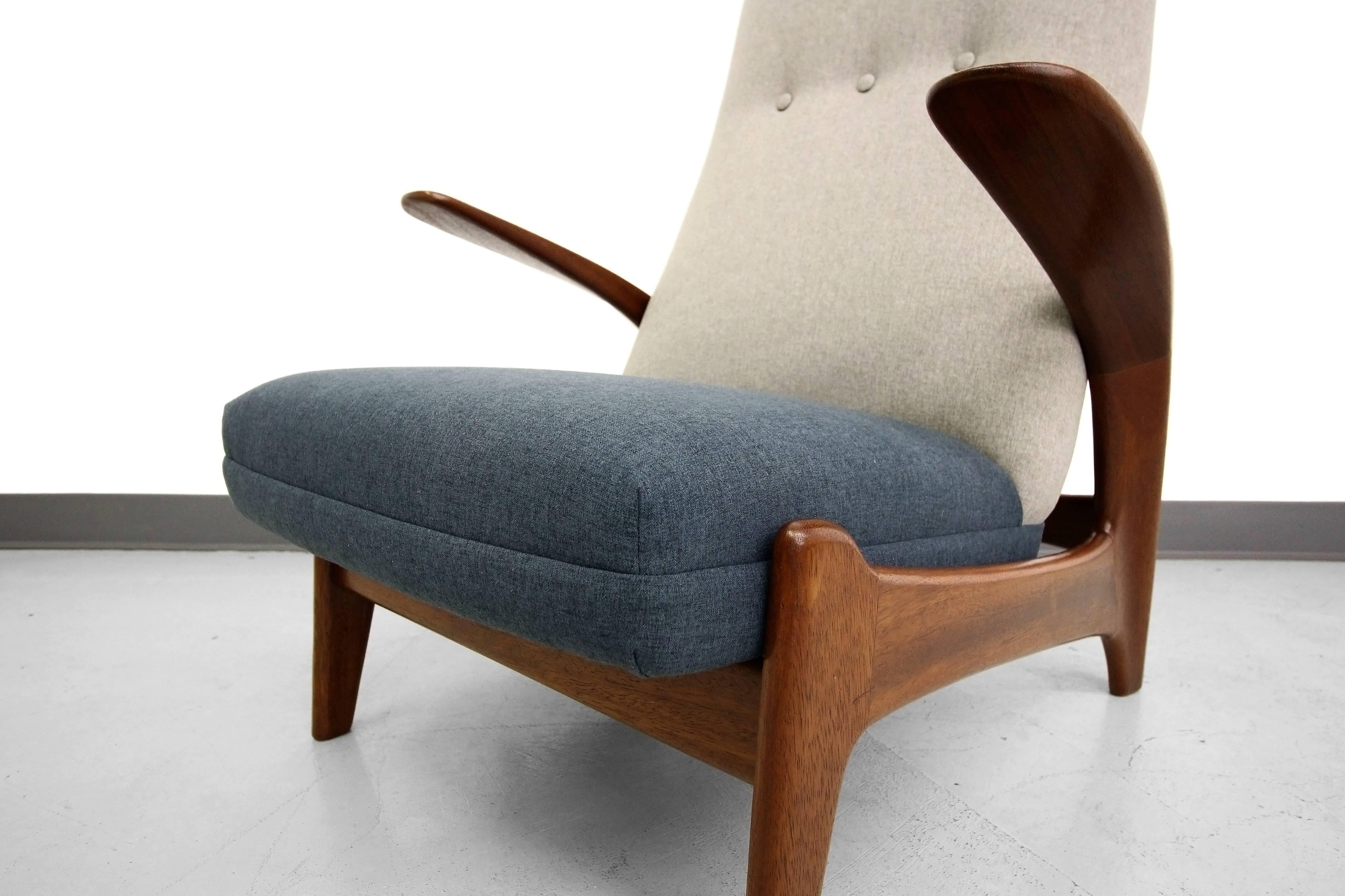 Mid-Century Modern Pair of Mid Century Rock'n Rest Chairs by Gimson Slater
