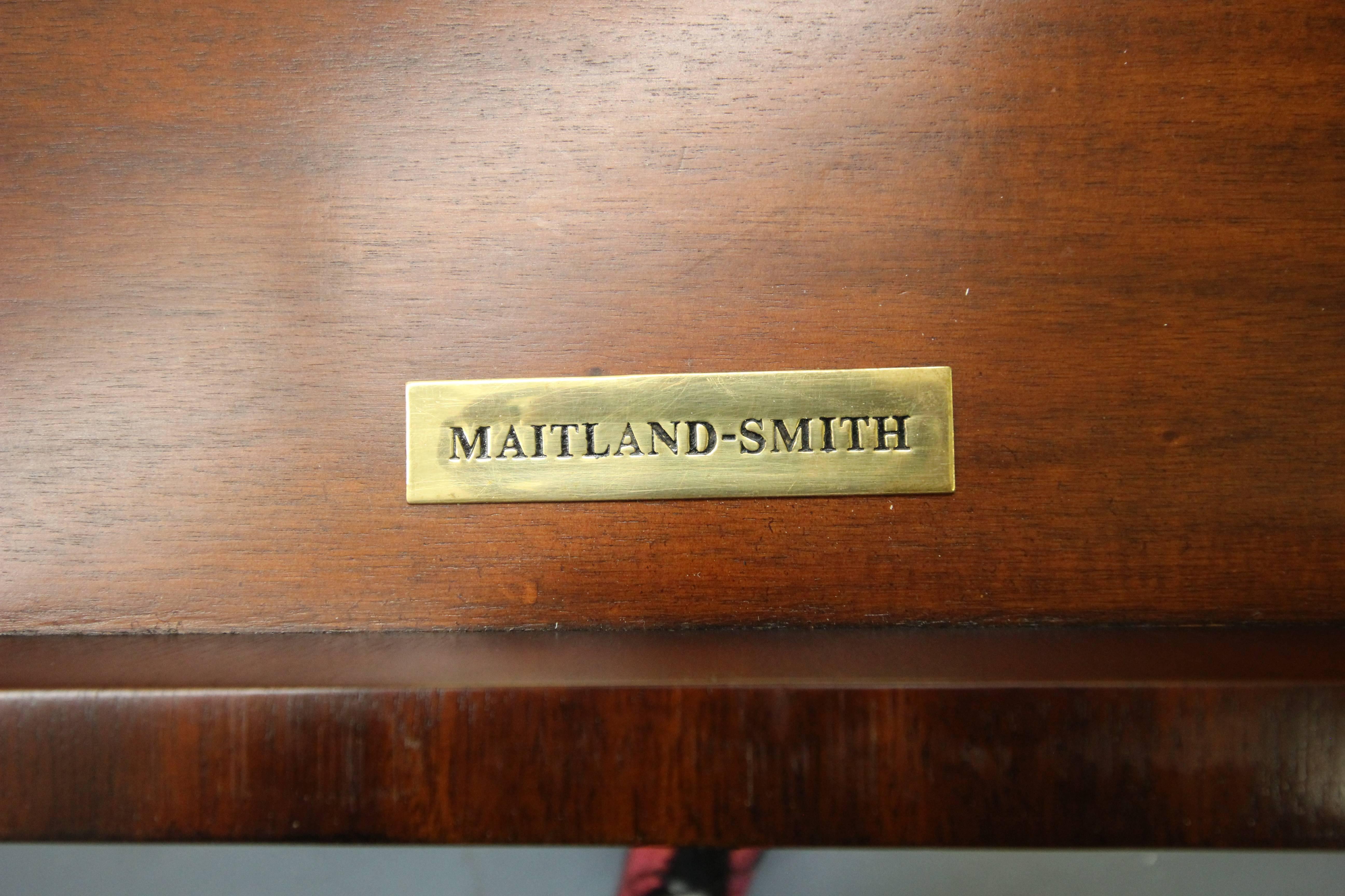 20th Century Stunning Gilt Tusk Desk by Maitland Smith
